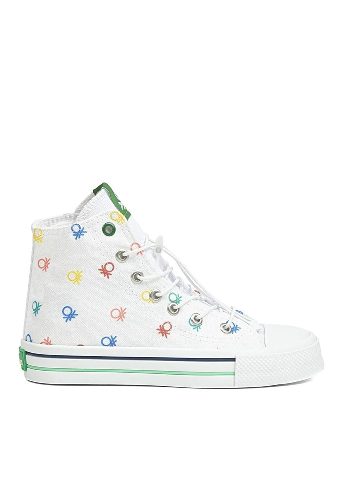 Benetton Beyaz Kız Çocuk Yürüyüş Ayakkabısı BN-30183