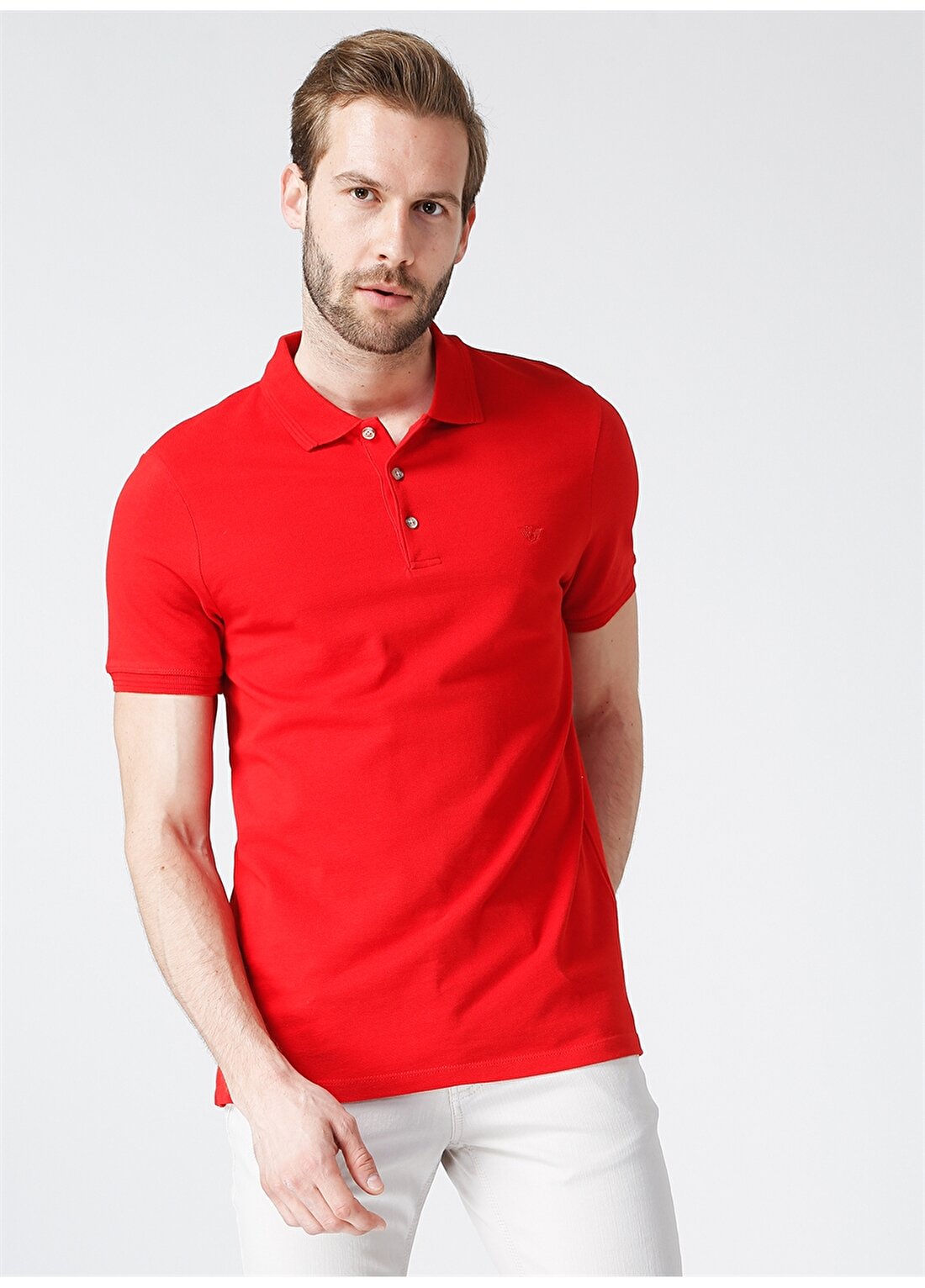 Beymen Business Polo Yaka Kırmızı Erkek T-Shirt
