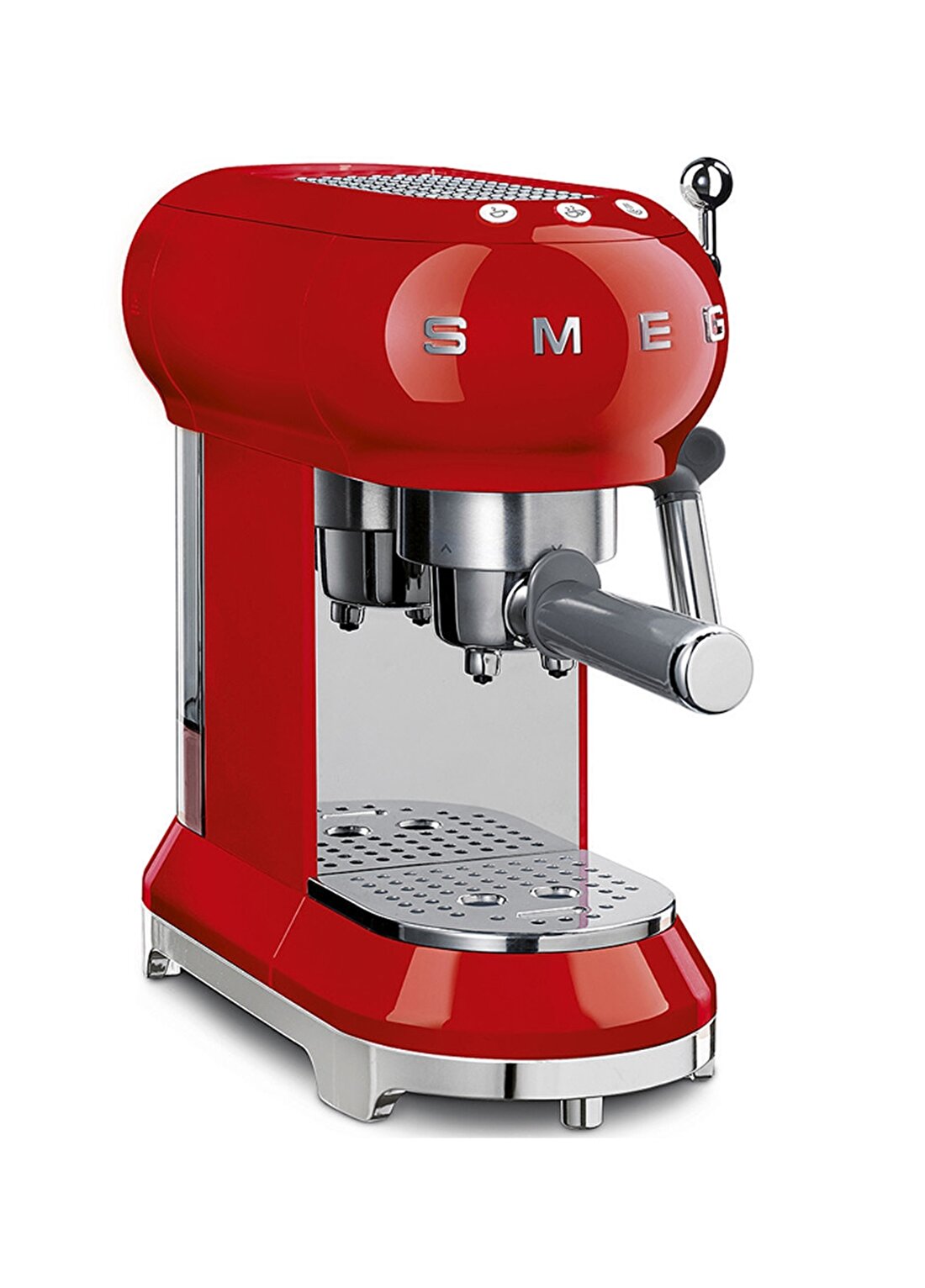 SMEG 50'S Style Retro Kırmızı Ecf01rdeuespresso Kahve Makinesi