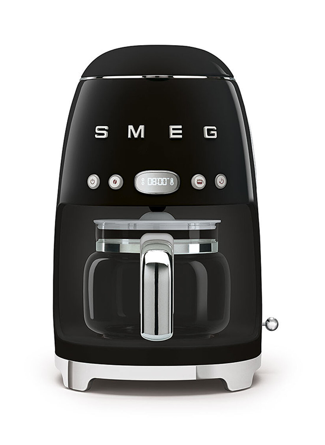 SMEG 50'S Style Retro Siyah DCF02BLEU Filtre Kahve Makinesi