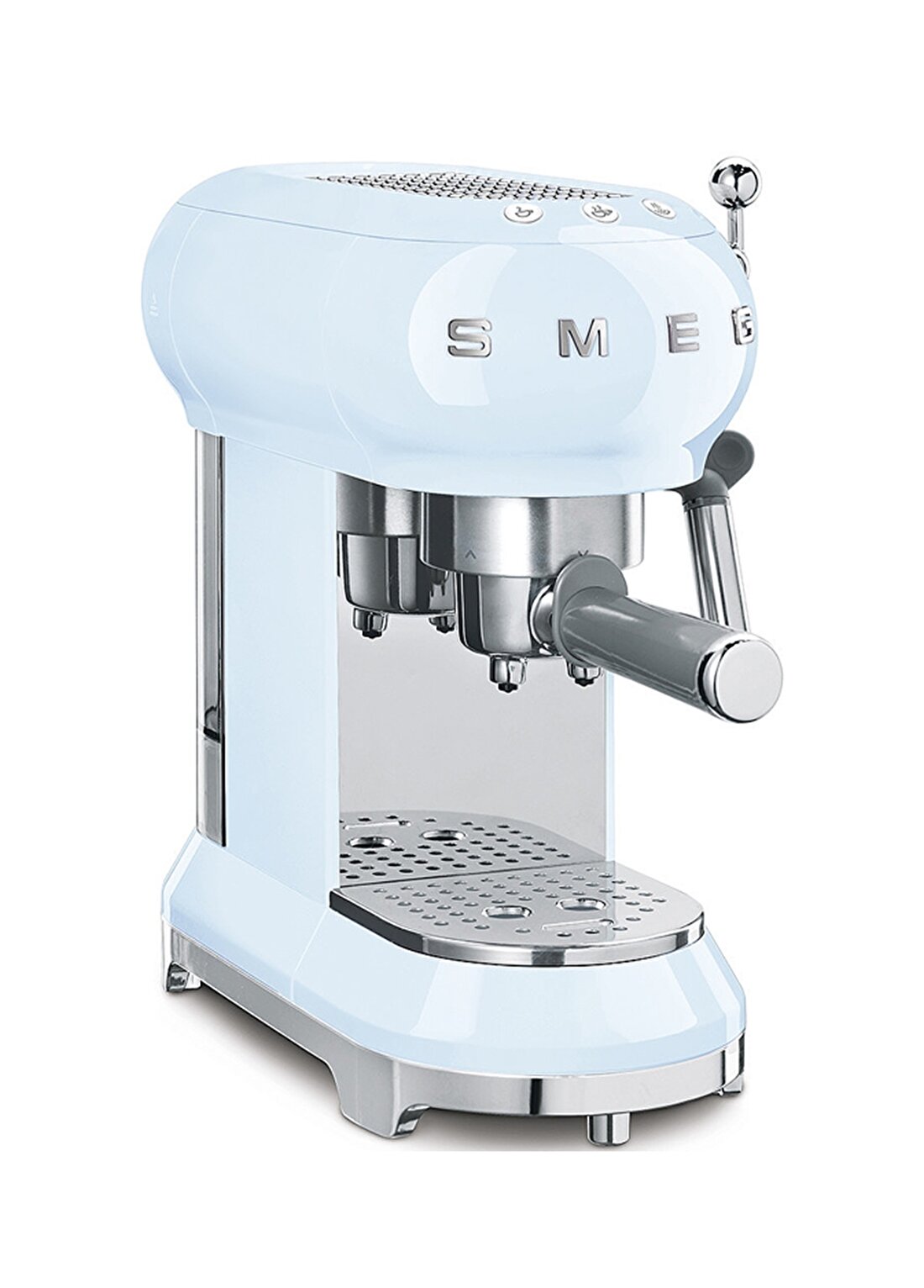 SMEG 50'S Style Retro Pastel ECF01PBEU Mavi Espresso Kahve Makinesi