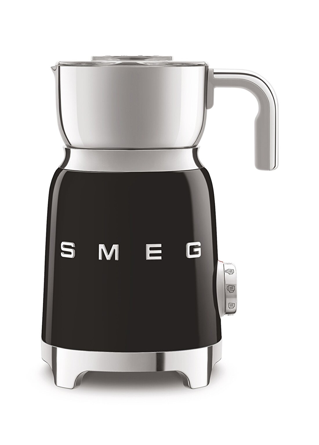 SMEG 50'S Style Retro MFF01BLEU Siyah Süt Köpürtme Makinesi