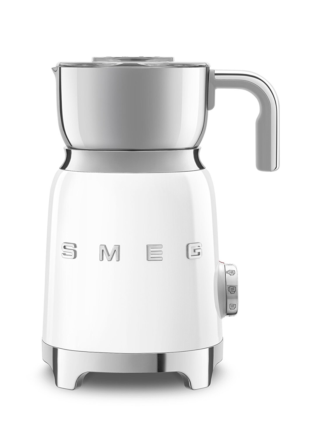 SMEG 50'S Style Retro MFF01WHEU Beyaz Süt Köpürtme Makinesi