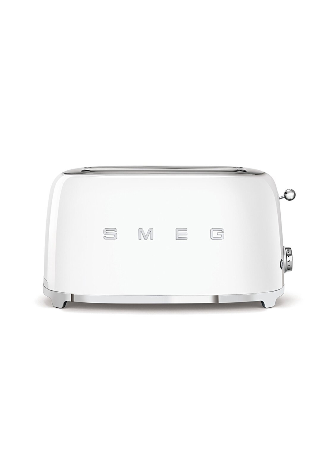SMEG 50'S Style Retro TSF02WHEU Beyaz 4X Ekmek Kızartma Makinesi