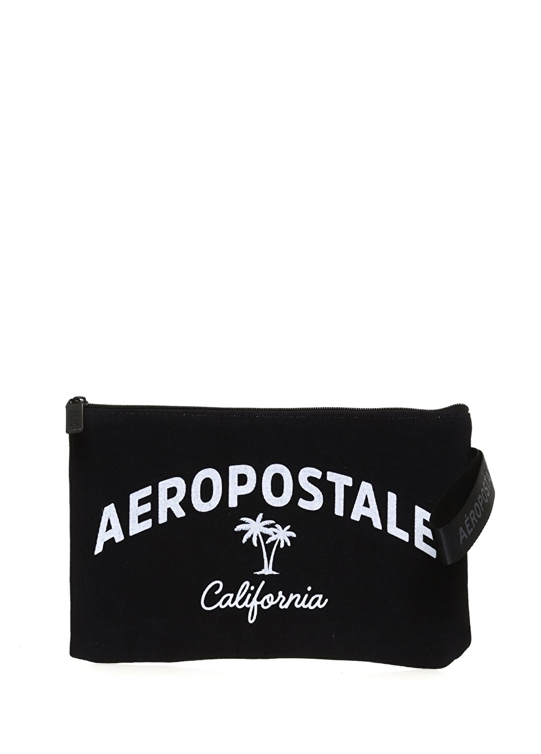 Aeropostale BBA-01 Baskılı Siyah Kadın Bikini Çantası