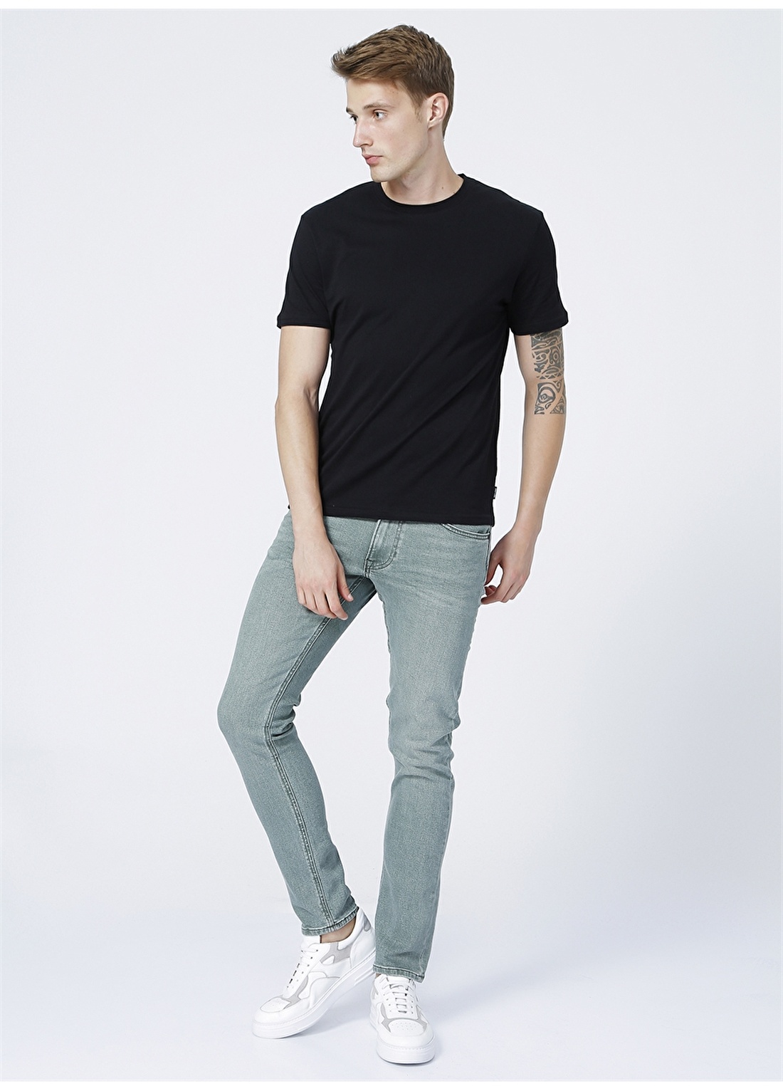 Lee Düşük Bel Slim Fit Erkek Denim Pantolon L719NSUU_Luke