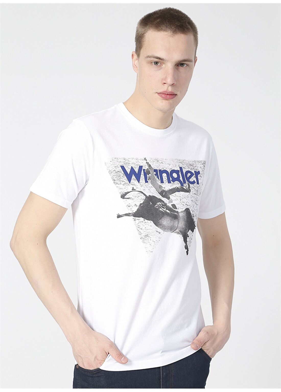 Wrangler W7G7D3989_Grafik T-Shirt