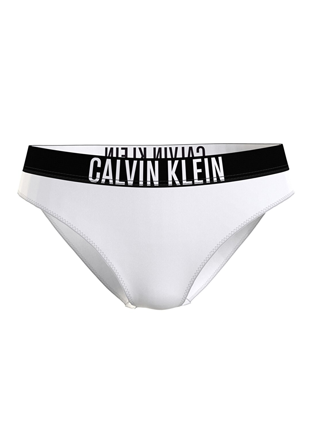 Calvin Klein Baskılı Beyaz Kadın Bikinialt