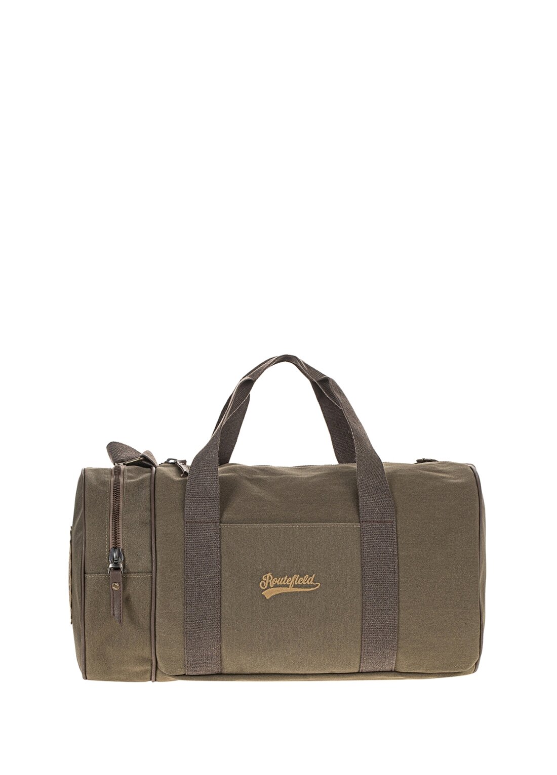 Routefield Baskılı Yeşil Erkek Duffle Bag