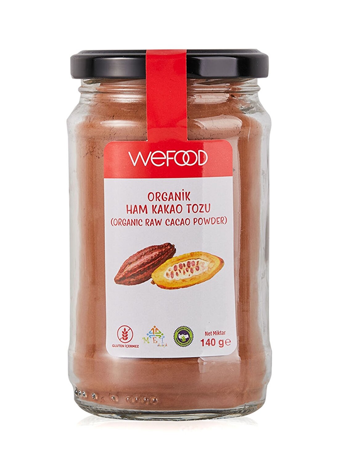 Wefood Organik Kakao Tozu 140 Gr