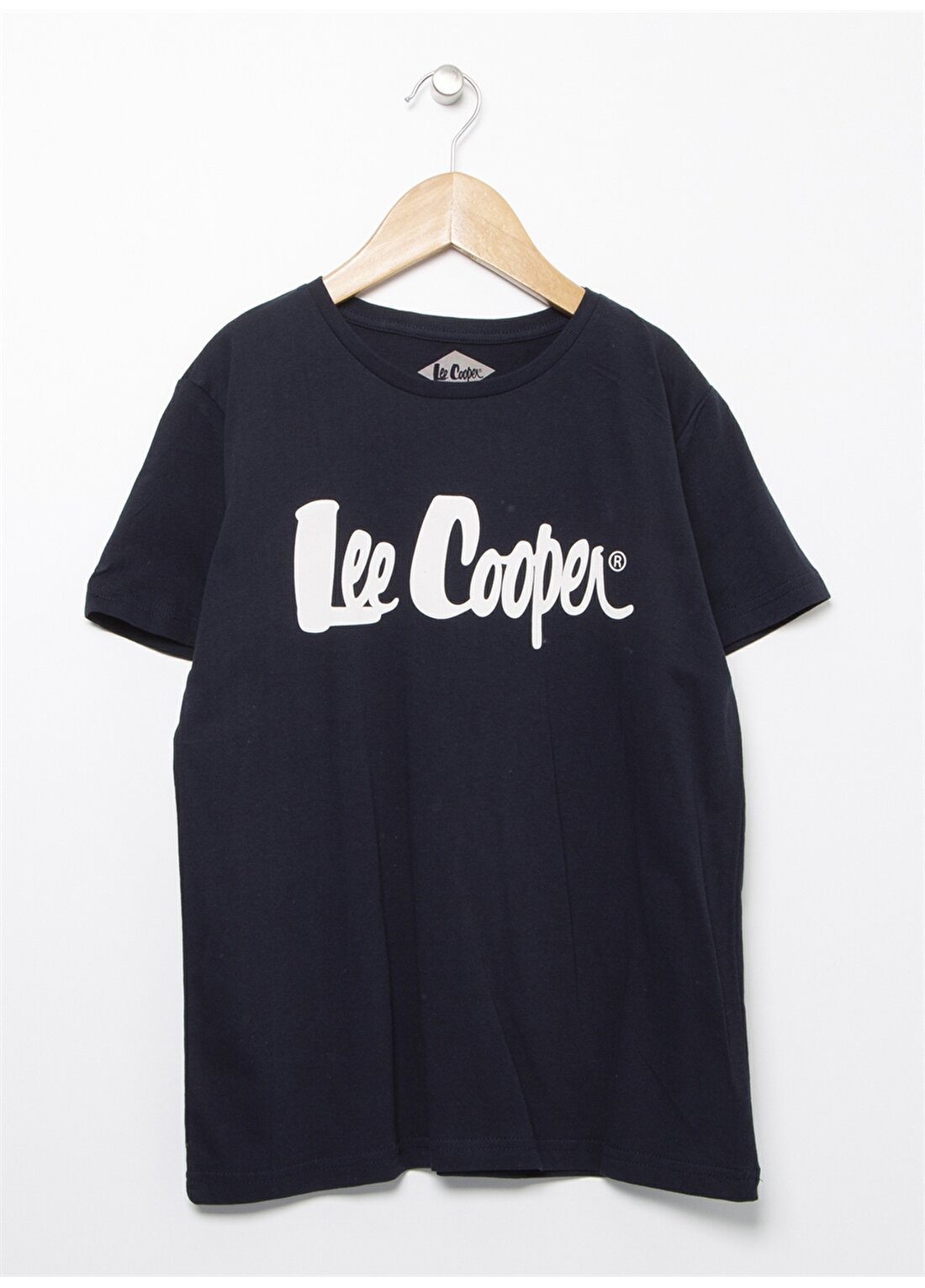 Lee Cooper Bisiklet Yaka Kısa Kollu Baskılı Lacivert Erkek Çocuk T-Shirt