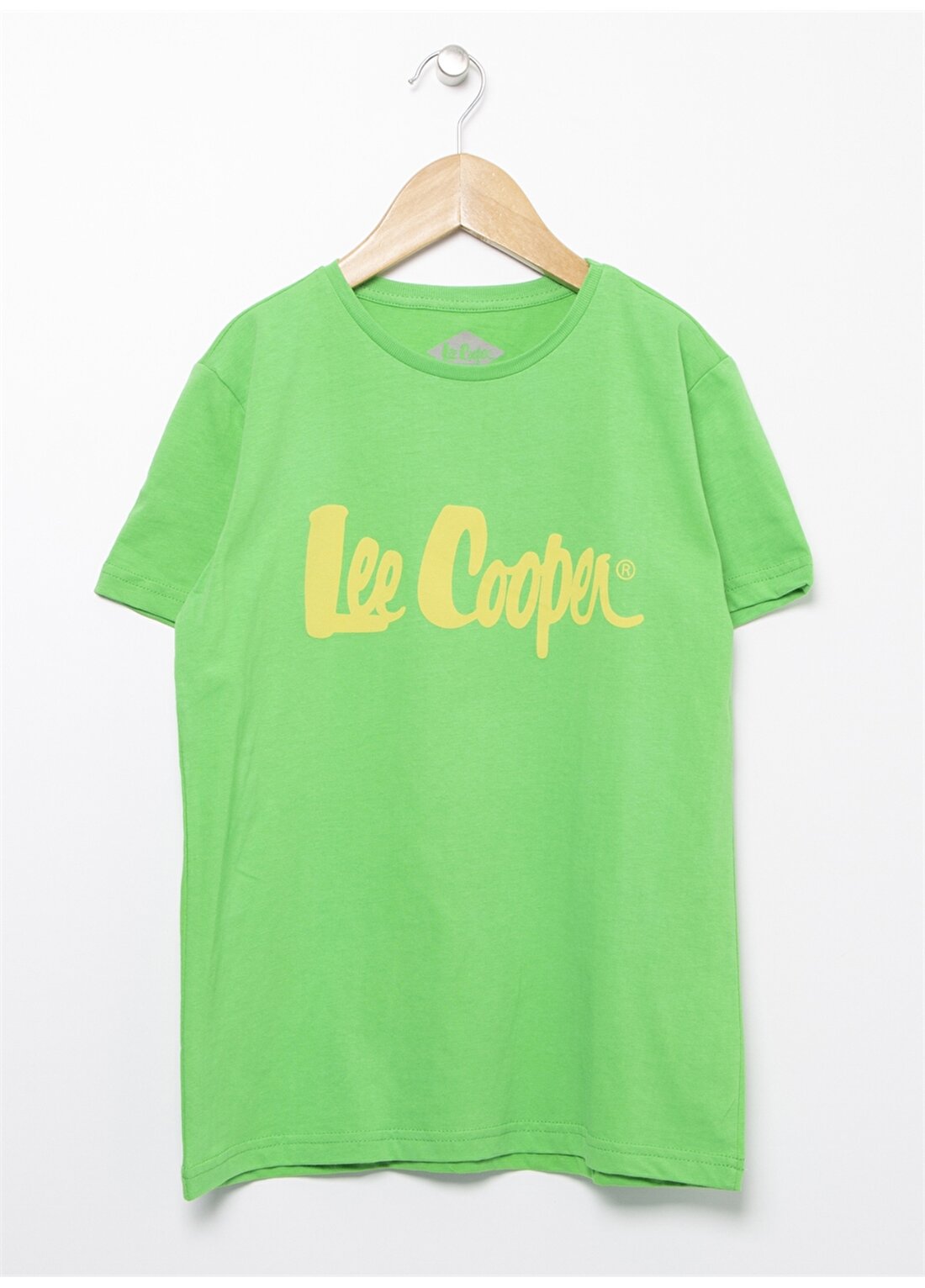 Lee Cooper O Yaka Normal Kalıp Baskılı Yeşil Erkek Çocuk T-Shirt