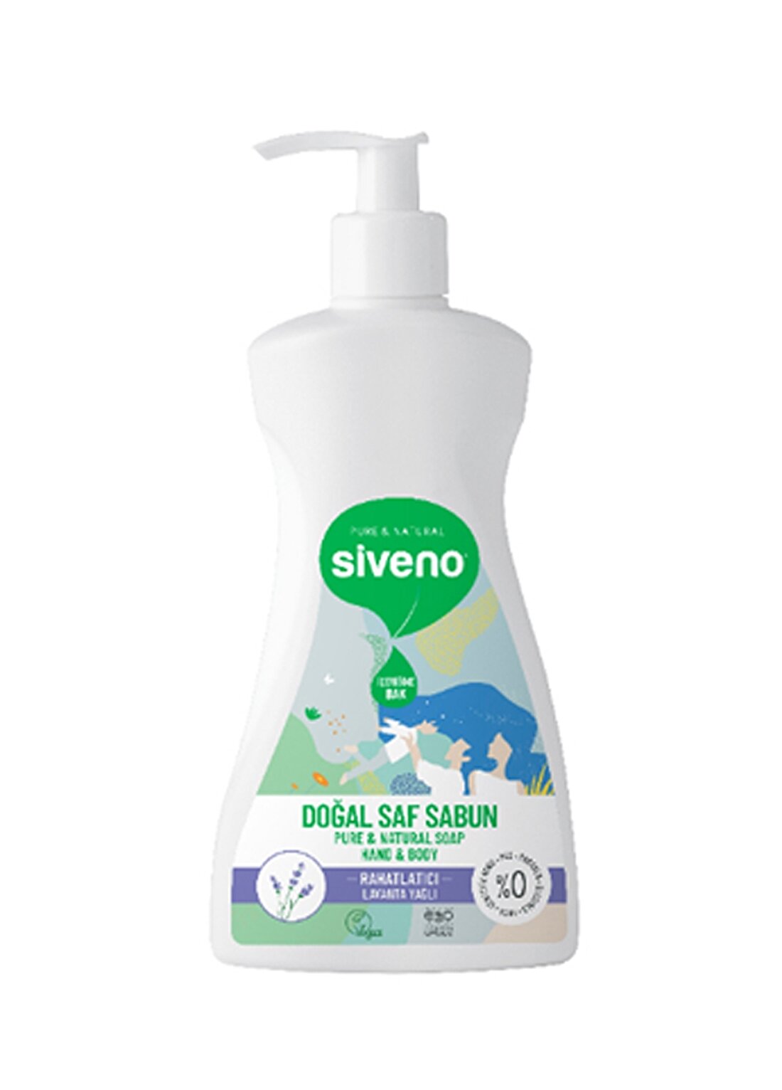 SIVENO Lavanta Yağlı Doğal Sıvı Sabun 300Ml