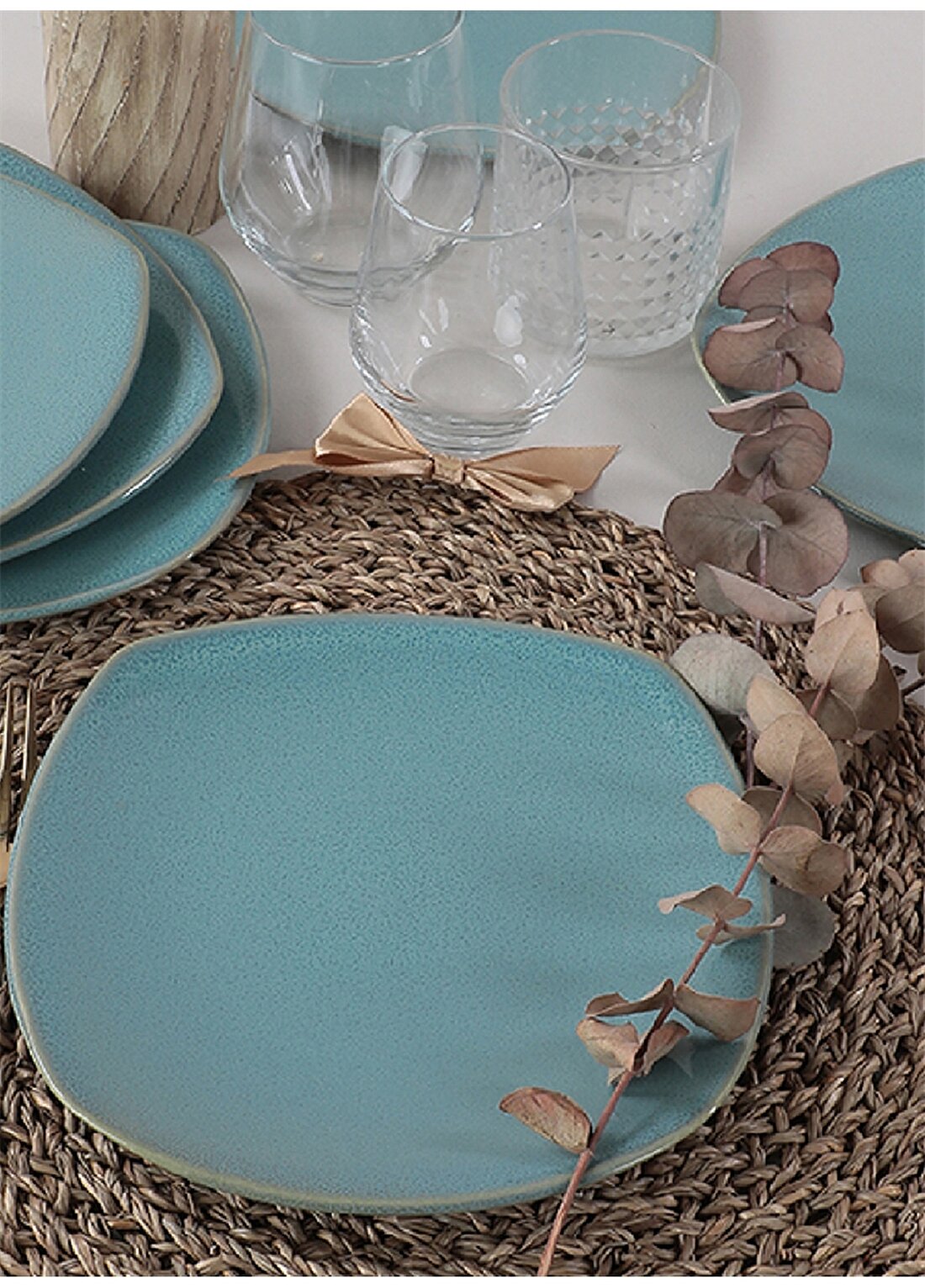 Keramika Mavi Pasta Tabağı ST001106FQ07A000000