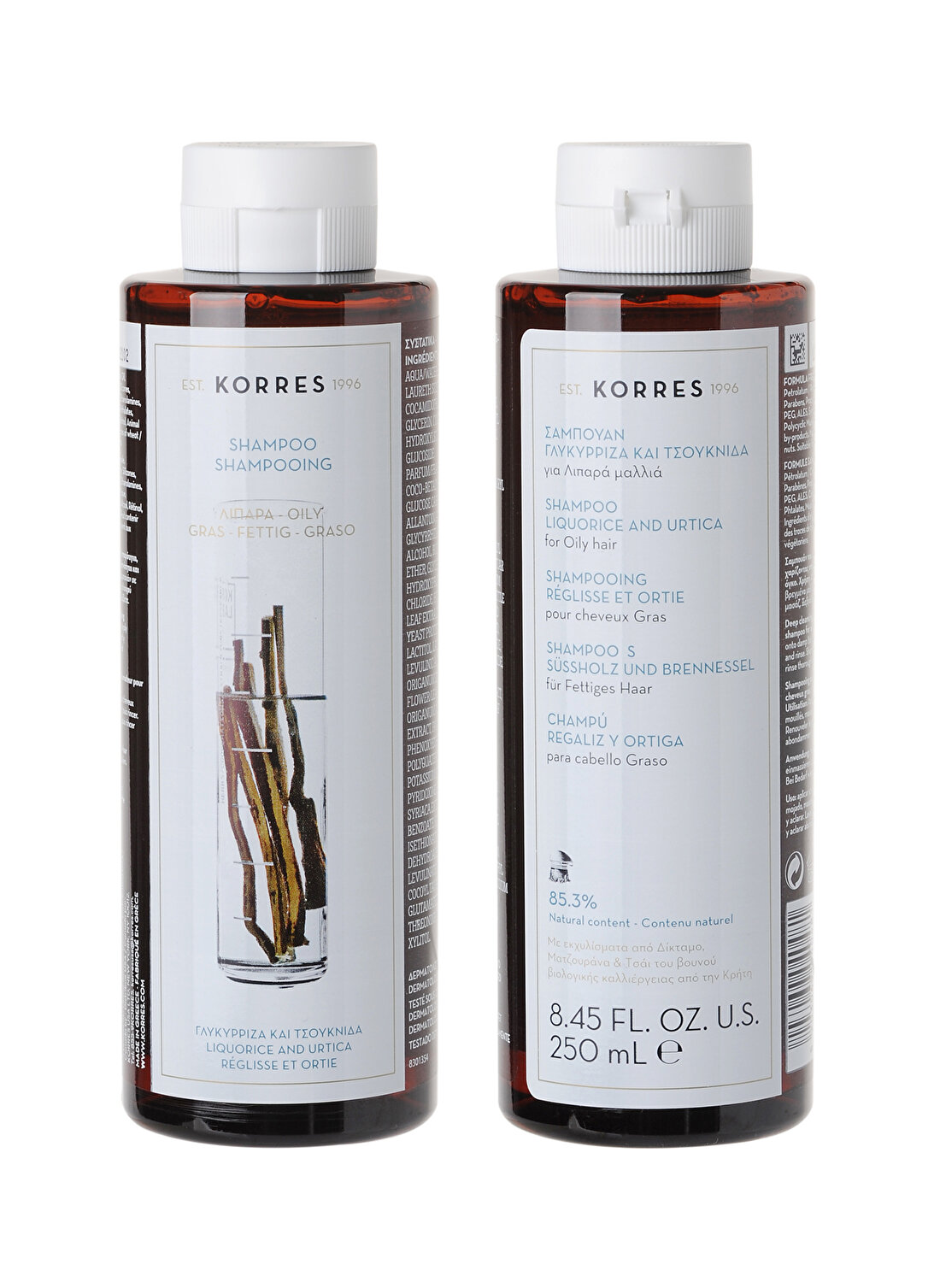 Korres Liquorice & Urtica Şampuan 250ml