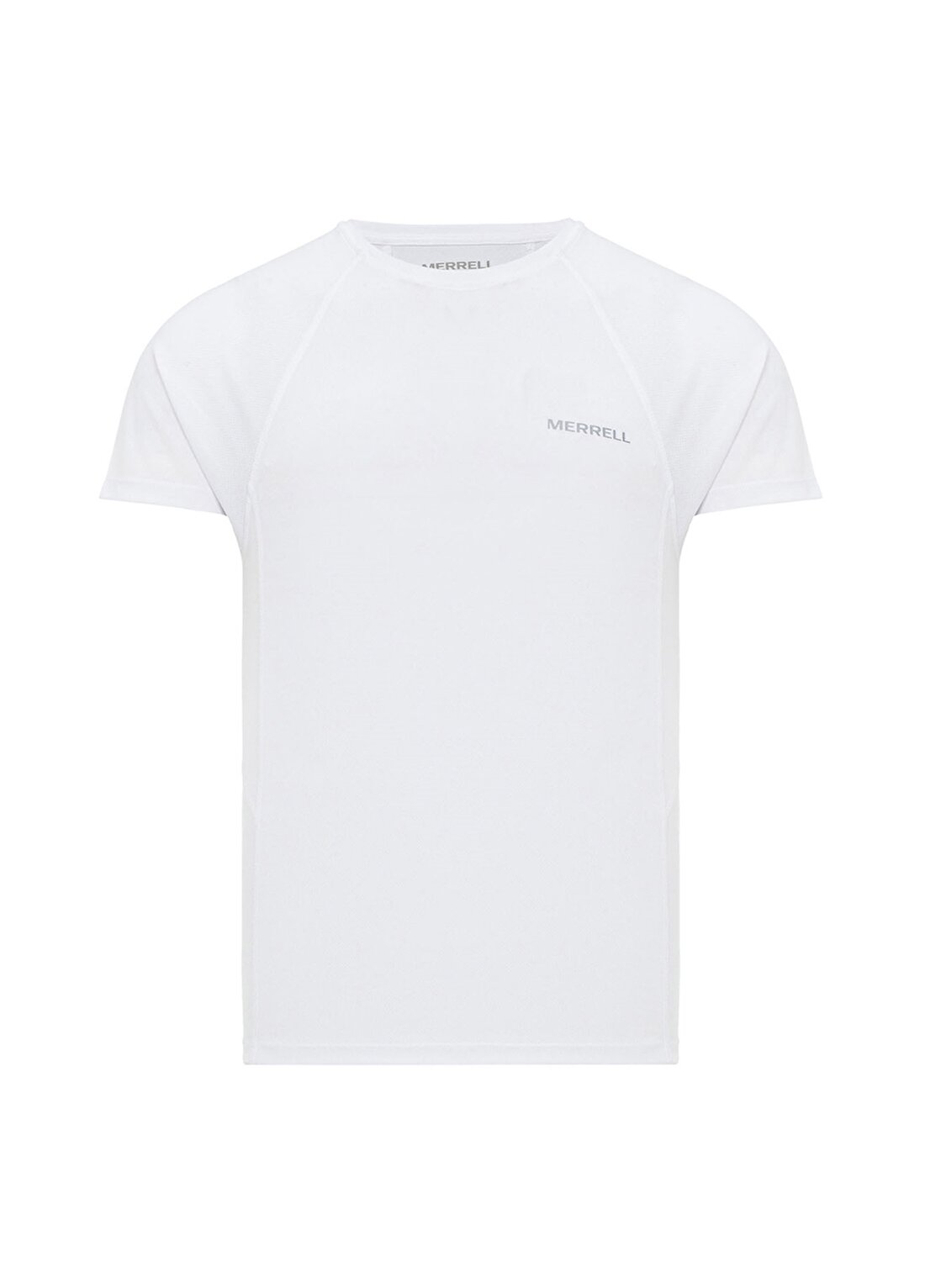 Merrell Bisiklet Yaka Kısa Kol Slim Fitkalıp Baskılı Beyaz Erkek T-Shirt