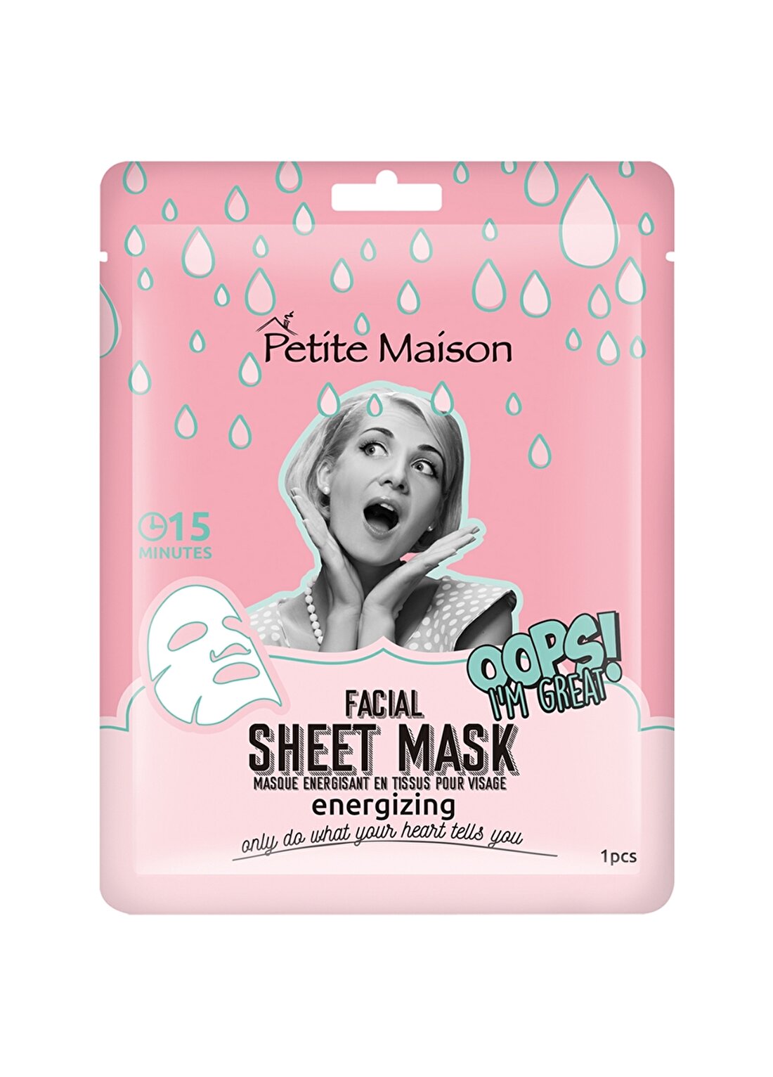 Petite Maison Enerji Veren Kağıt Maske 25 Ml