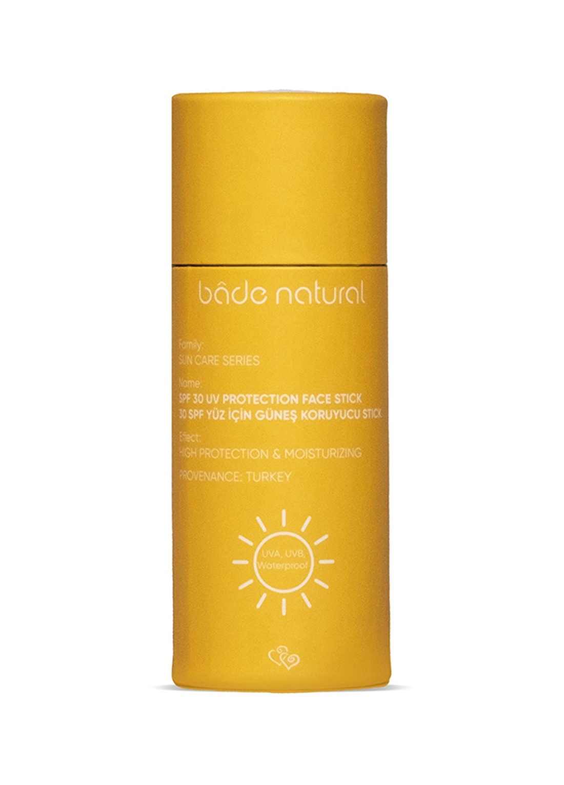 Bade Natural 30 SPF Yüz İçin Güneş Koruyucu Stick 50 Ml