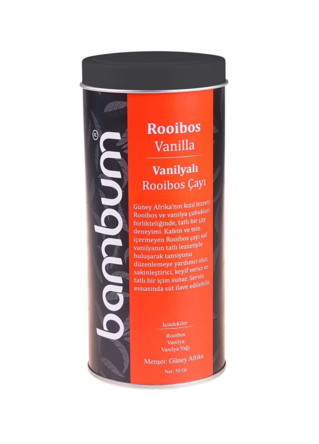 Bambum Rooibos - Vanilyalı Rooibos 50 Gr