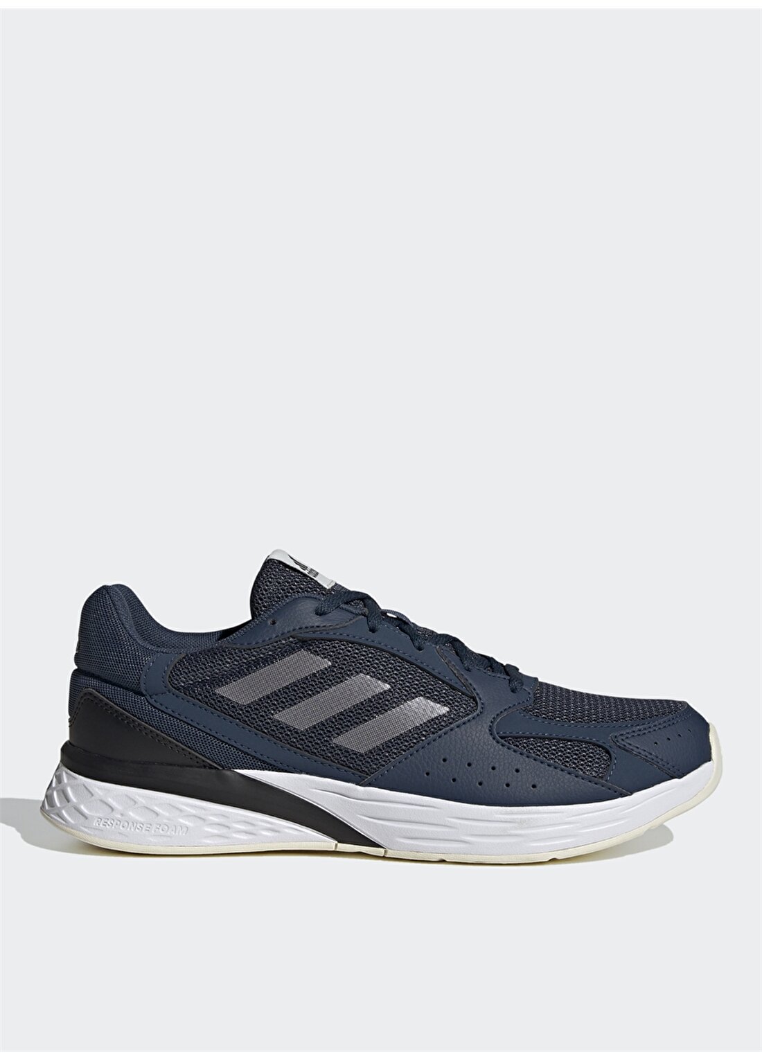 Adidas H02066 Response Run Mavi - Gümüş Erkek Koşu Ayakkabısı