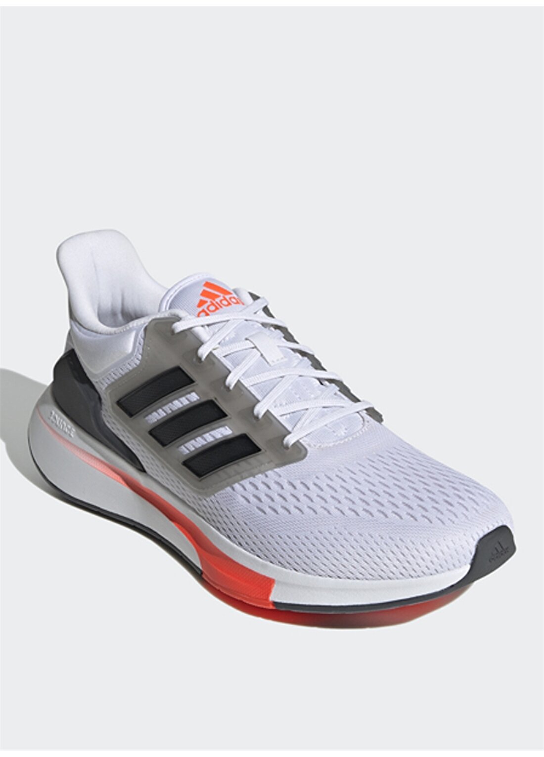 Adidas H00511 EQ21 RUN Beyaz-Siyah Erkek Koşu Ayakkabısı
