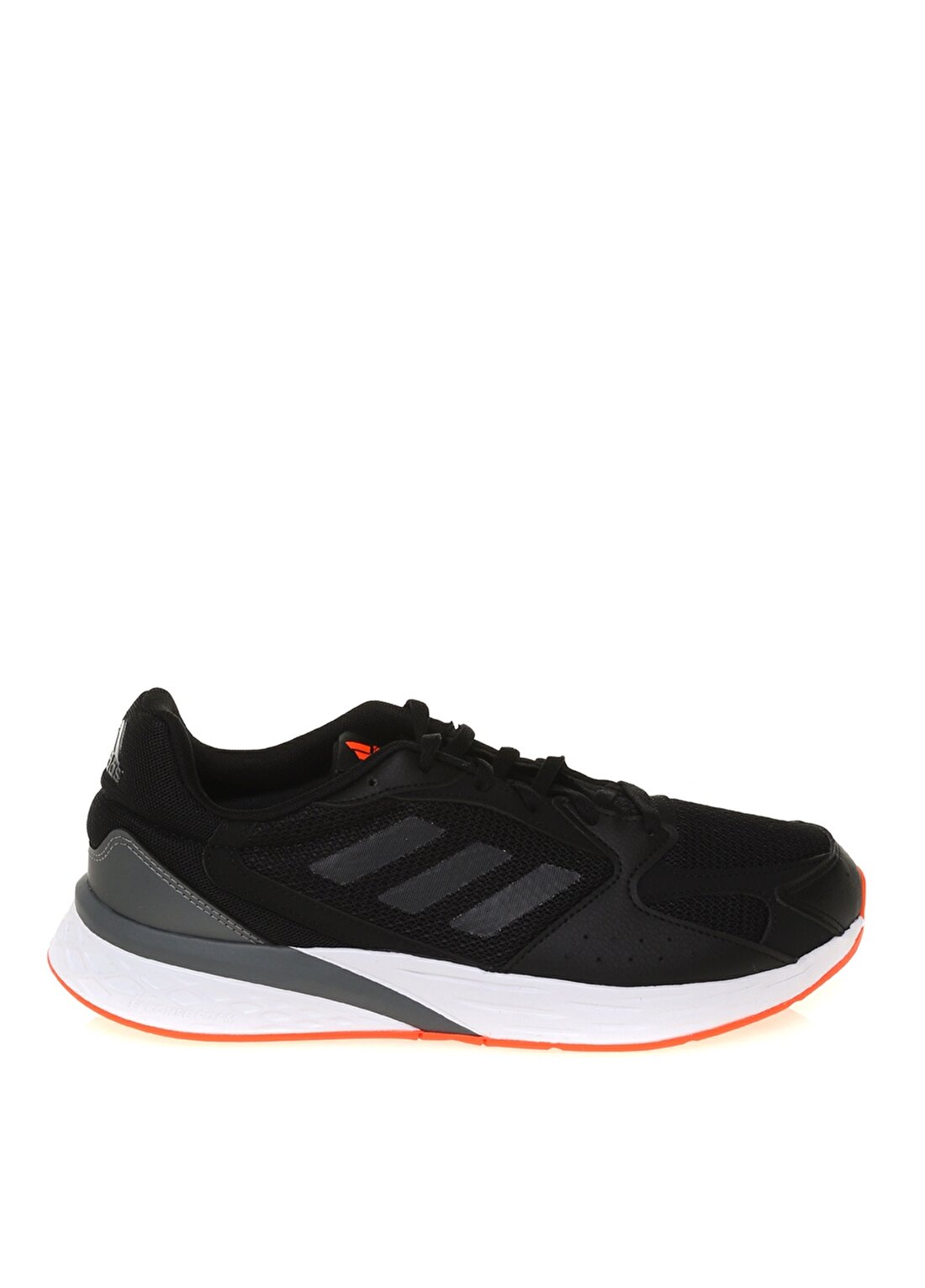 Adidas H02067 RESPONSE RUN Siyah - Gri - Gümüş Erkek Koşu Ayakkabısı