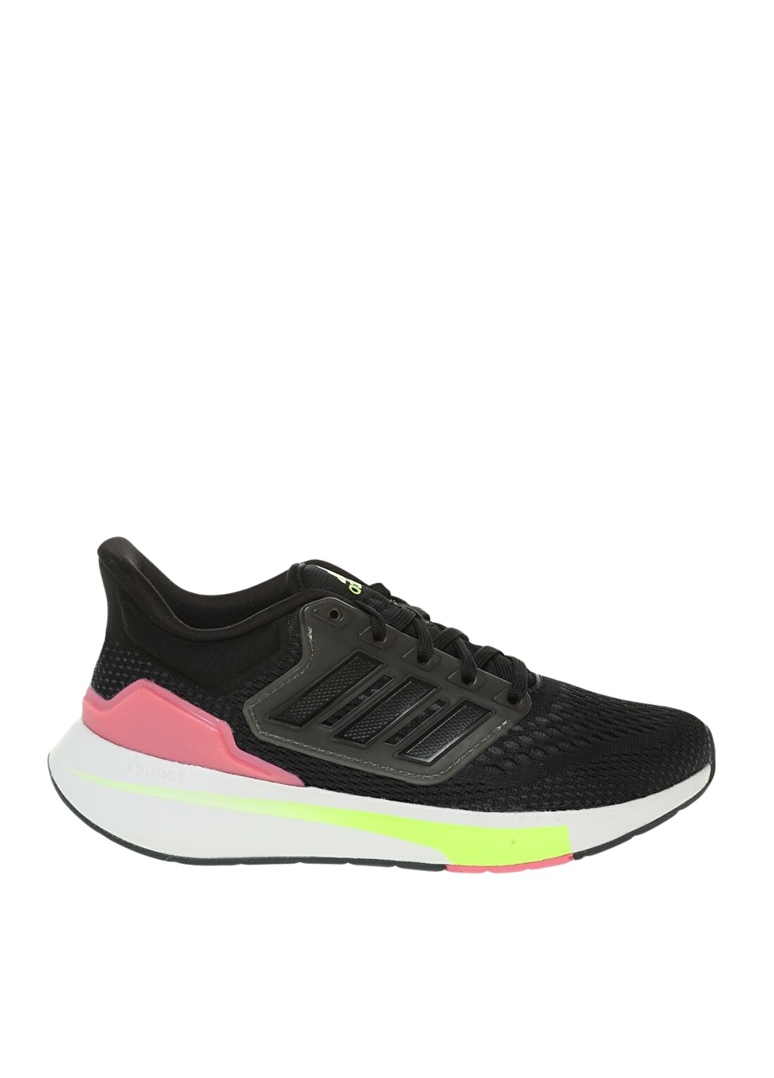 Adidas H68076 Eq21 Run Siyah - Gri Kadın Koşu Ayakkabısı
