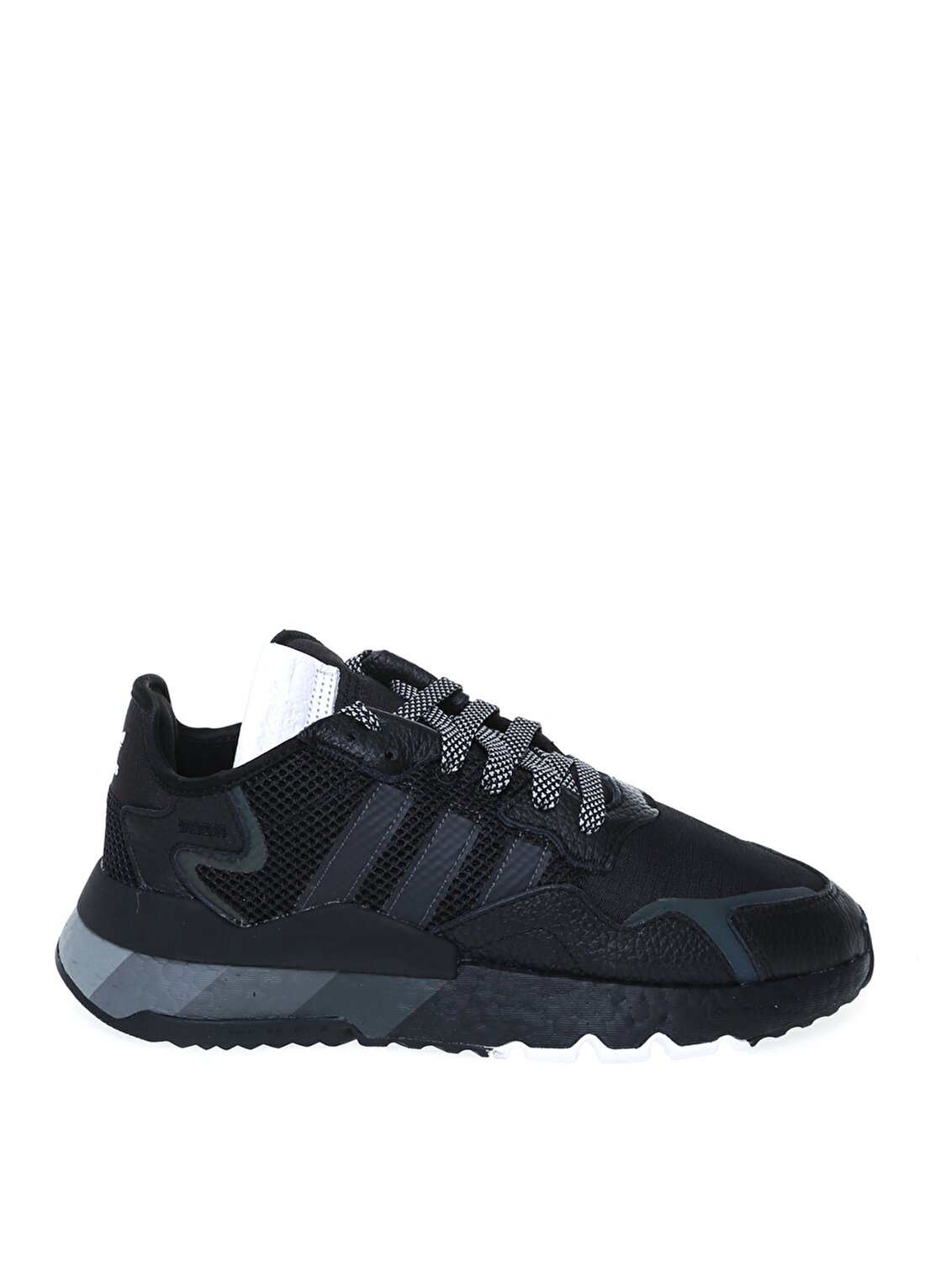 Adidas H01717 Nıte Jogger Siyah - Gri Erkek Lifestyle Ayakkabı