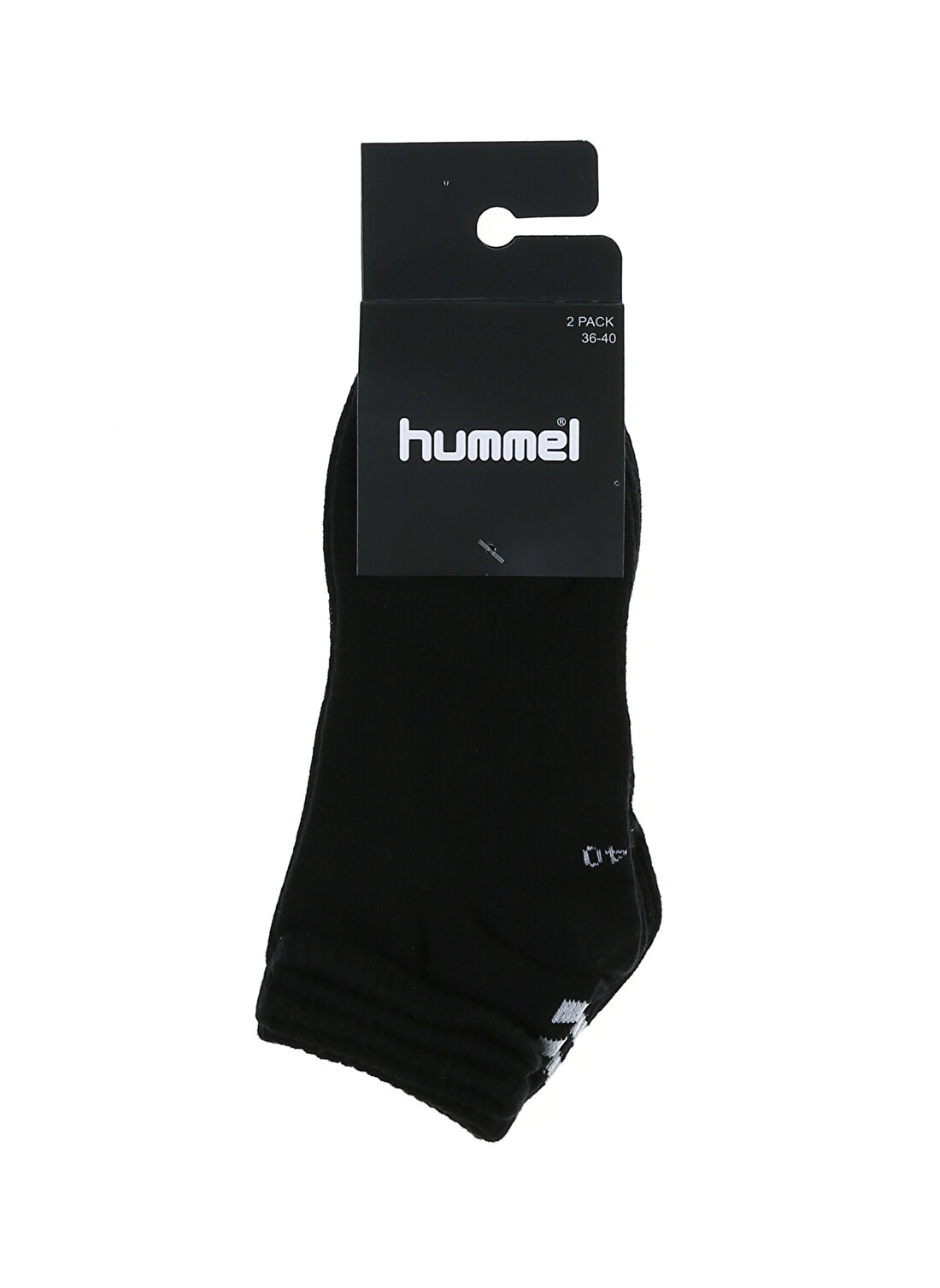 Hummel Siyah Unisex 2li Spor Çorap HMLMIDI 2-PACK SOCKS  