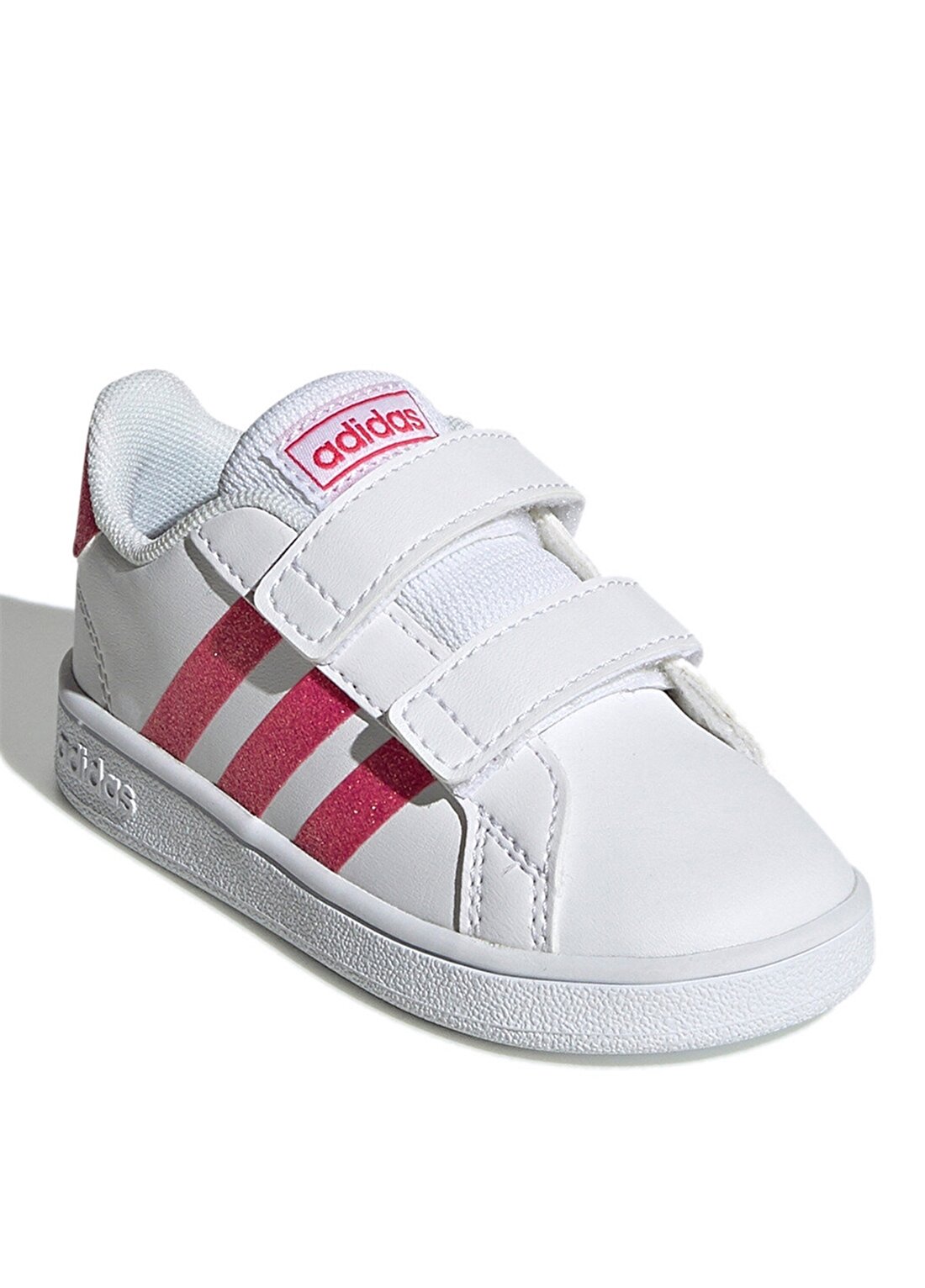Adidas Grand Court I Beyaz - Pembe Kız Çocuk Yürüyüş Ayakkabısı
