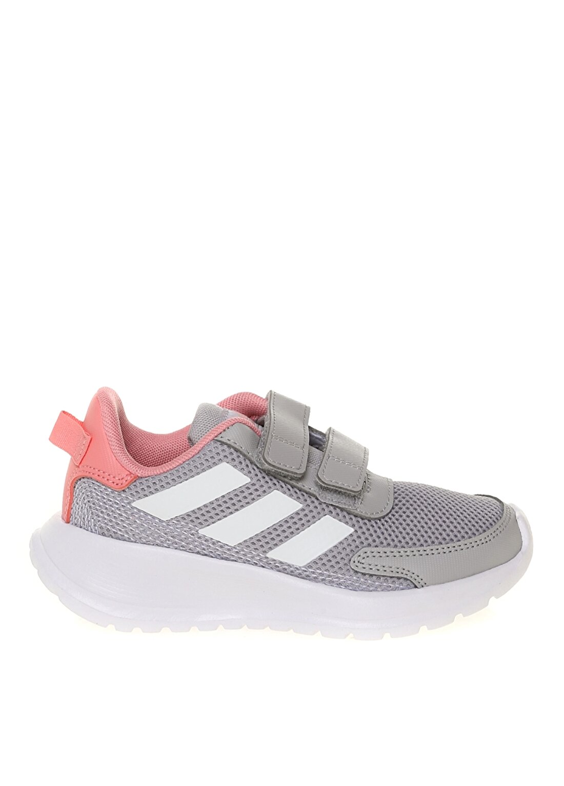 Adidas Tensaur Run C Gri - Beyaz - Pembe Kız Çocuk Yürüyüş Ayakkabısı