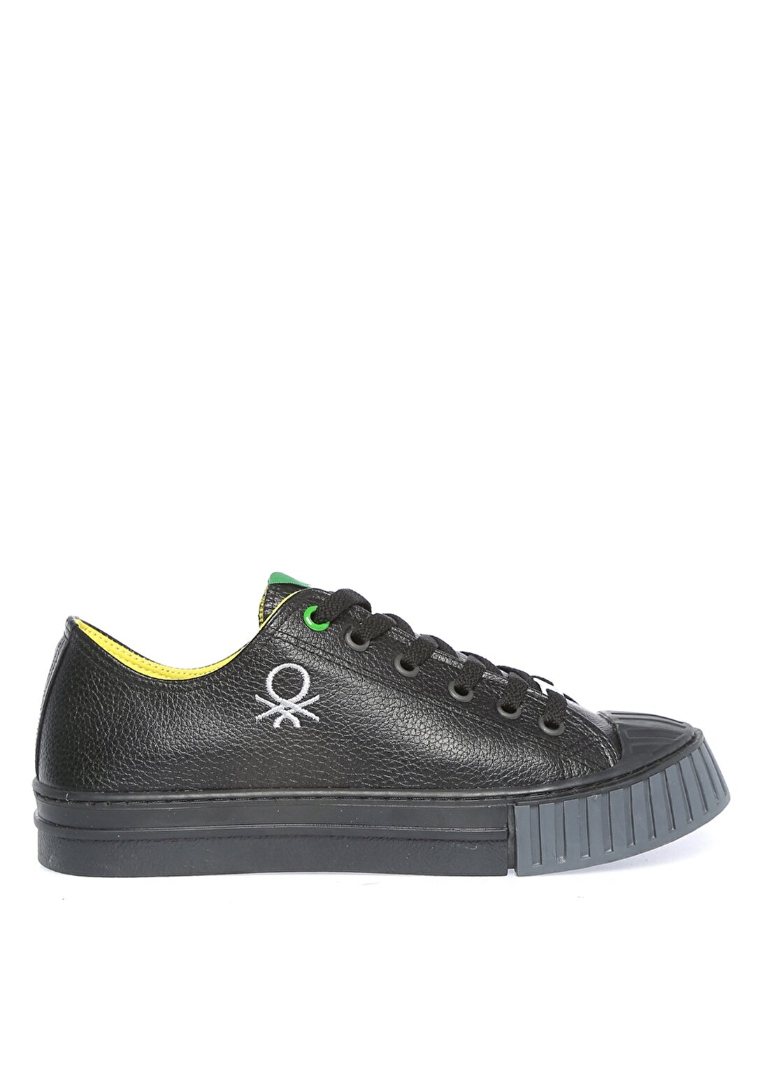 Benetton Siyah - Gri Erkek Sneaker BN-30546