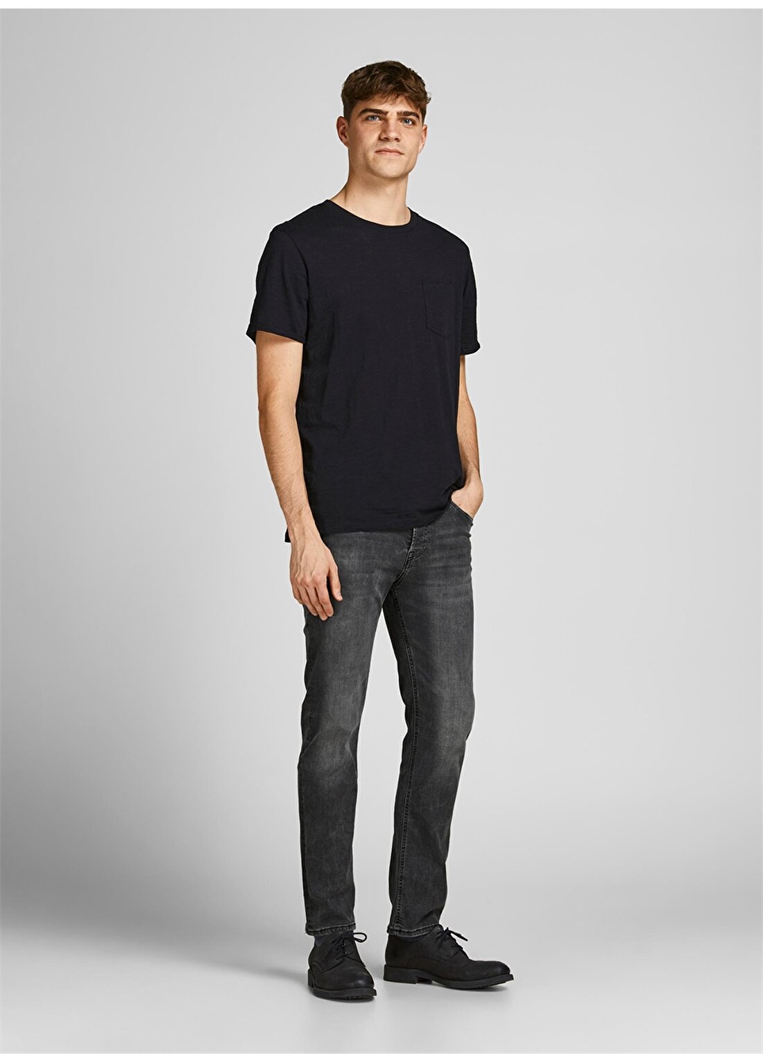 Jack & Jones Slim Fit Erkek Denim Pantolon 12198026_JJITIM JJORIGINAL SBD 504