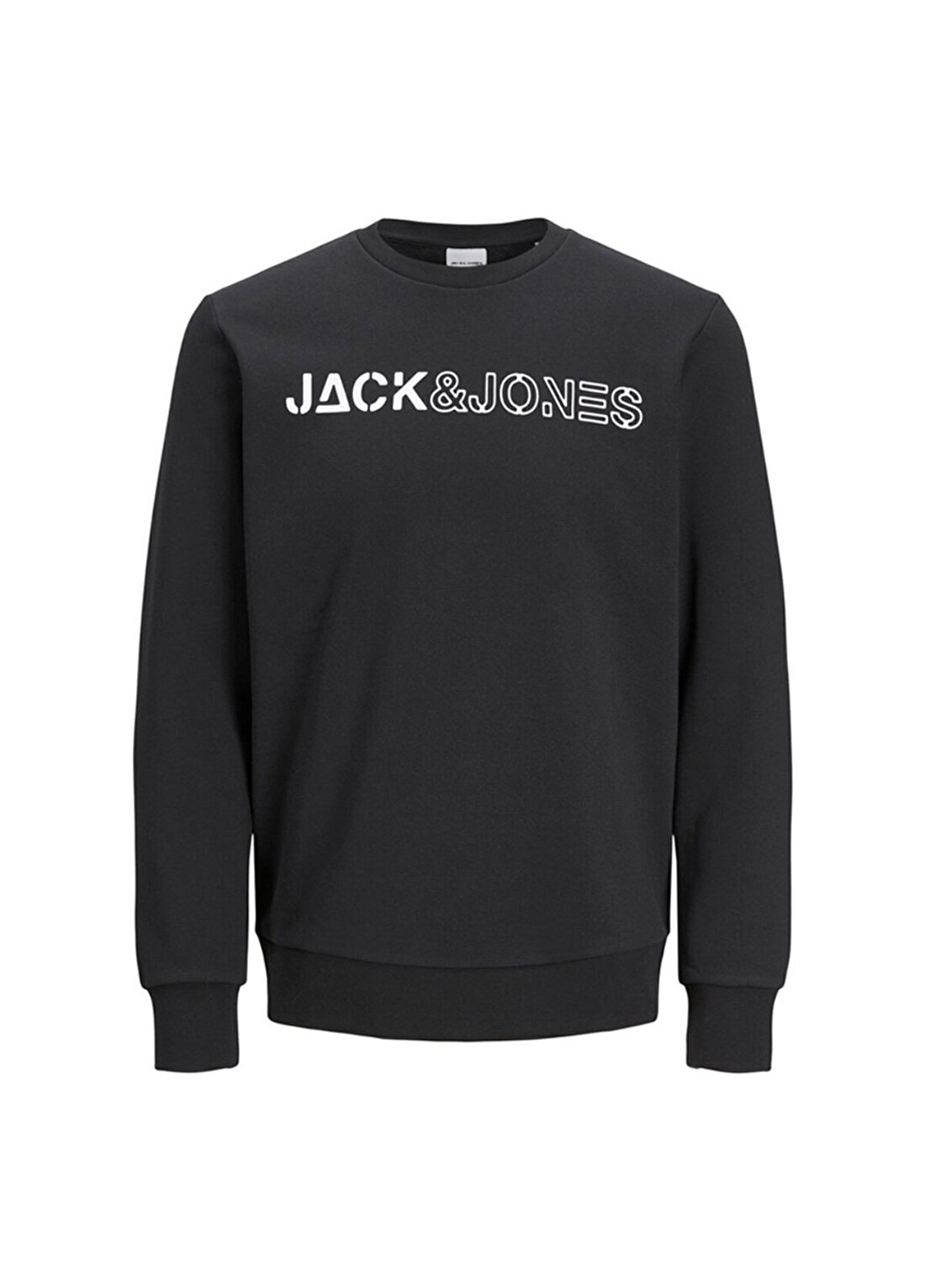 Jack & Jones Regular Fit Siyah Erkek Sweatshirt