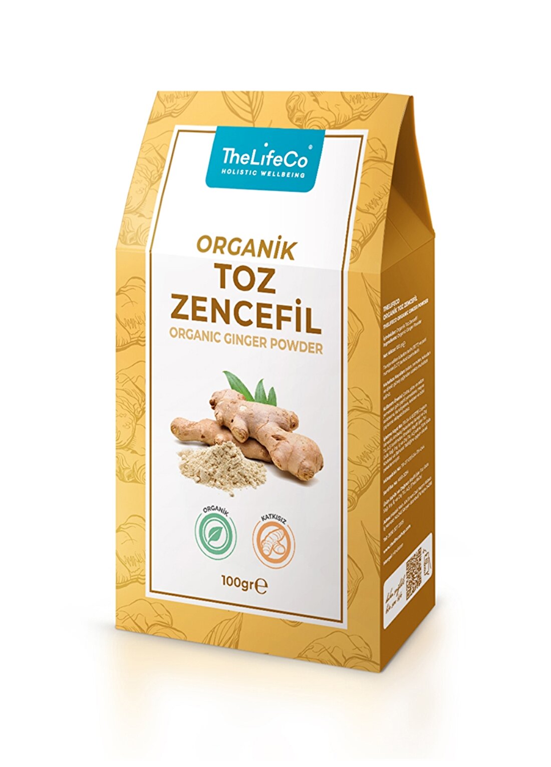 The Lifeco Organik Toz Zencefil 100 Gr