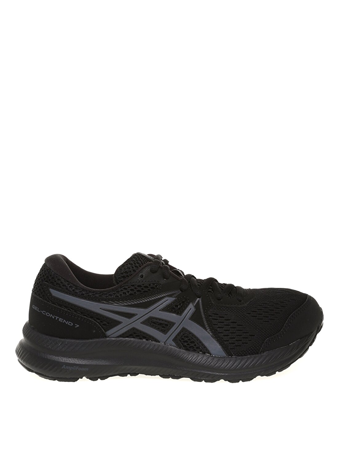 Asics 1012A911-001 GEL-CONTEND 7 Siyah - Gri Kadın Koşu Ayakkabısı