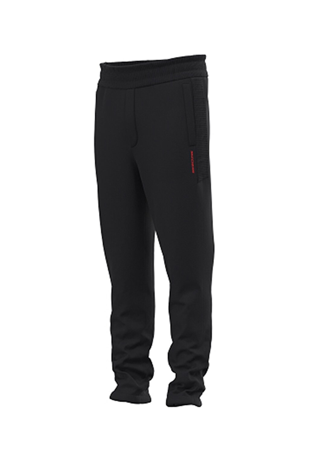 Skechers S212094-001 M Rib Detail Slim Pant Lastikli Slim Fit Düz Siyah Erkek Eşofman Altı