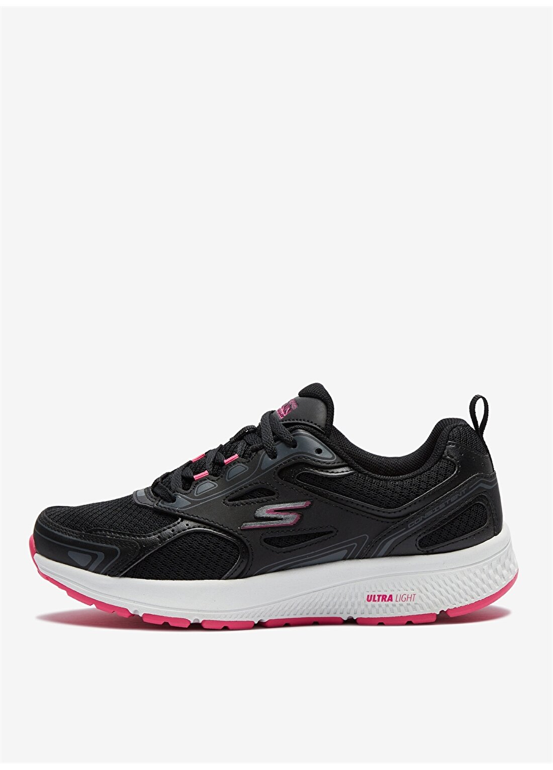Skechers Siyah - Pembe Kadın Koşu Ayakkabısı 128075 BKPK GO RUN CONSISTENT