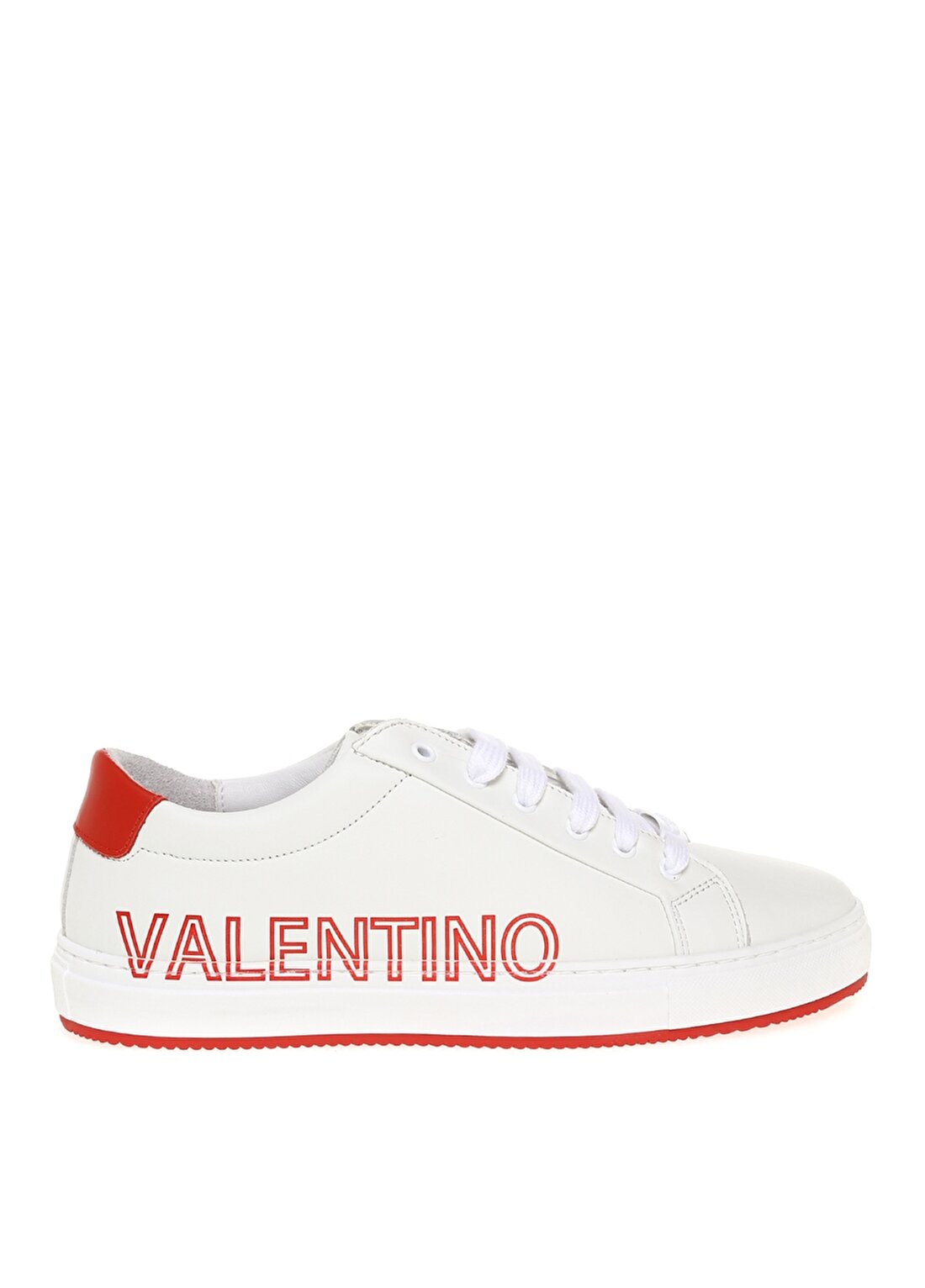 Valentino Beyaz - Kırmızı Erkek Deri Sneaker 92190736-010