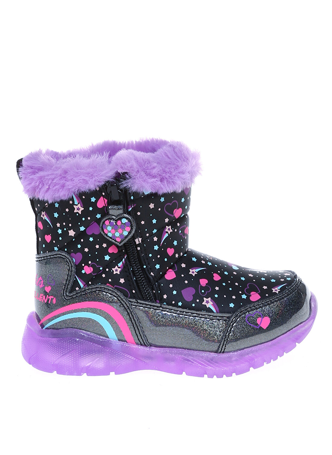 Skechers Siyah Kız Çocuk Bot 302656N BKLV ILLUMI-BRIGHTS     