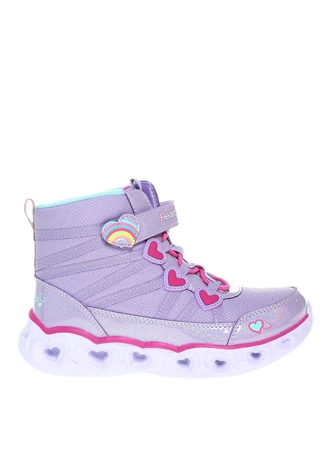 Skechers Mor Kız Çocuk Bot 302668L LVMT HEART LIGHTS