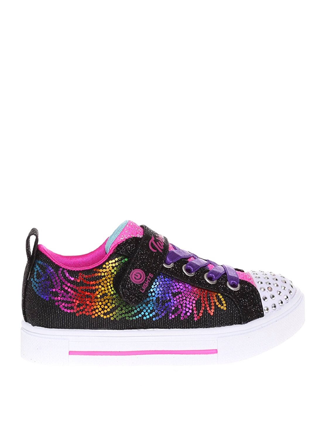 Skechers 314797L Bkmt Twınkle Sparks Siyah Kız Çocuk Yürüyüş Ayakkabısı