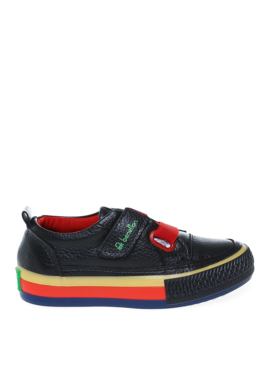 Benetton Siyah - Kırmızı Erkek Çocuk Yürüyüş Ayakkabısı BN-30441
