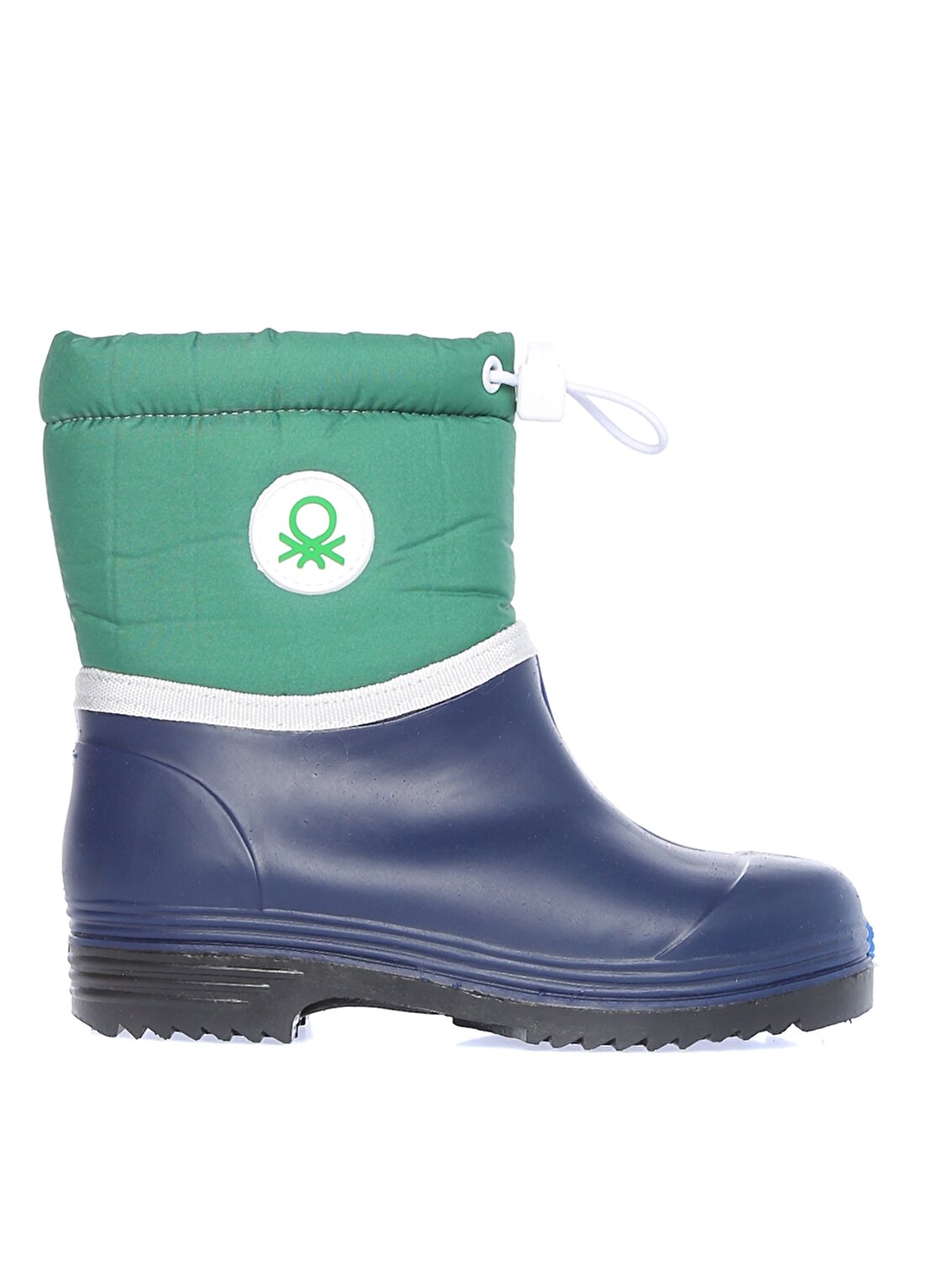 Benetton PVC Lacivert - Yeşil Kız Çocuk Yağmur Botu BN-30426