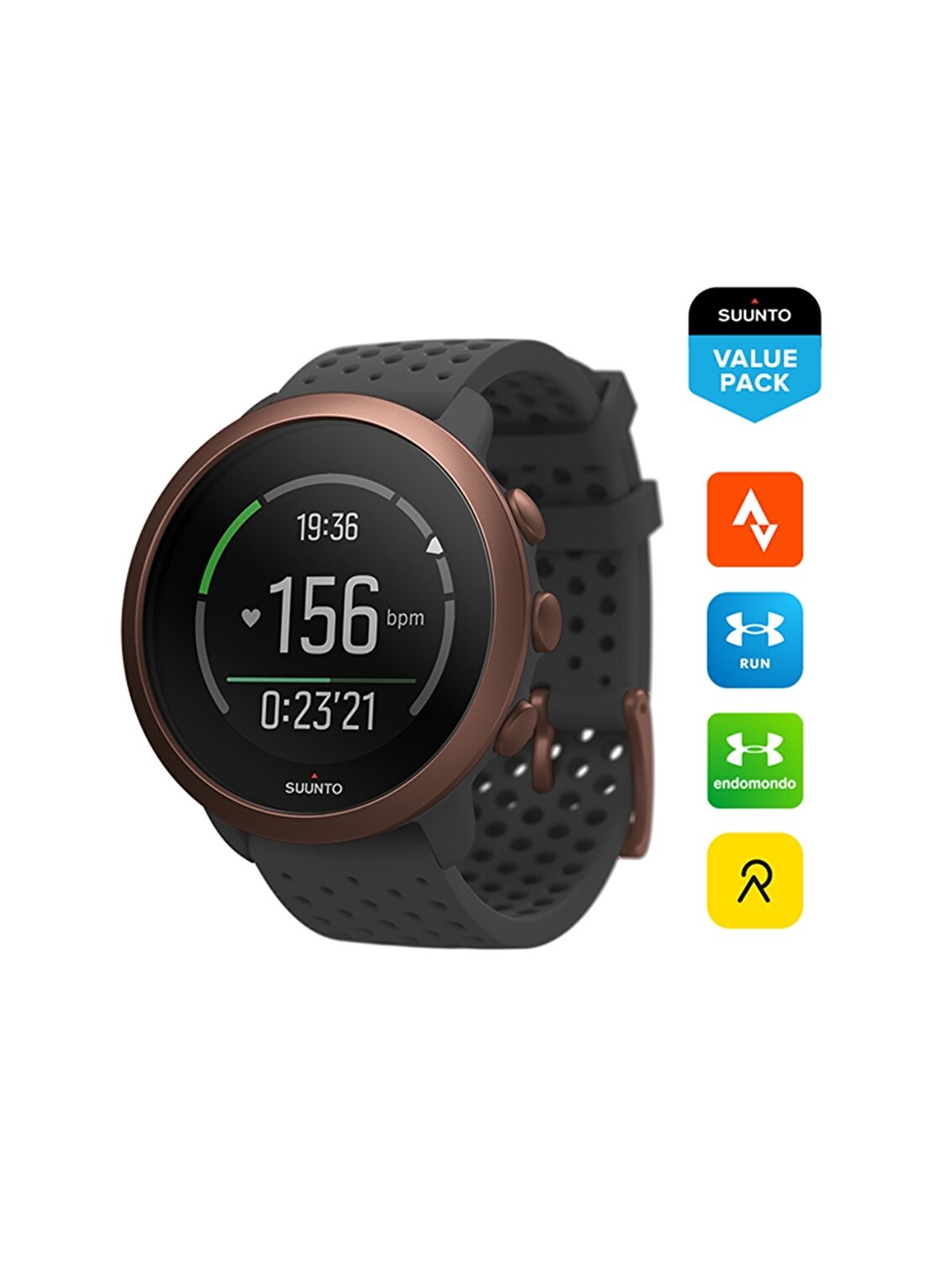 Suunto 3 Slate Grey Copper Gri Akıllı Saat