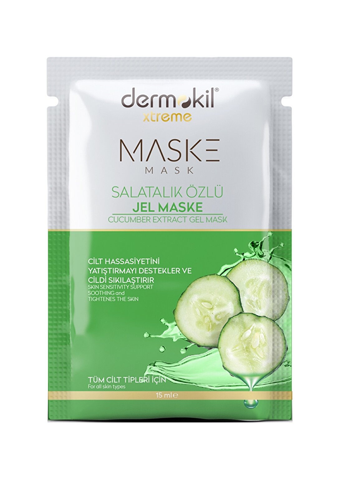 Dermokil Salatalık Özlü Sıkılaştırıcı Ve Yatıştırıcı Jel Maske