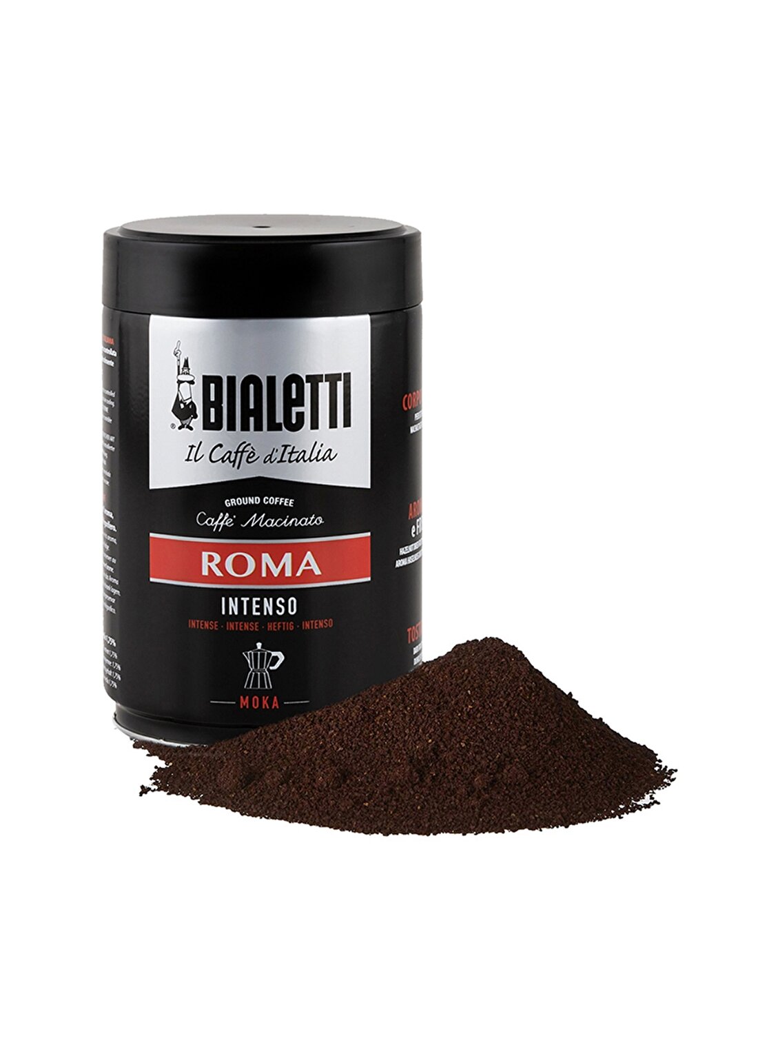 Bialetti Coffee Tin Moka Roma 250G Toz Kahve