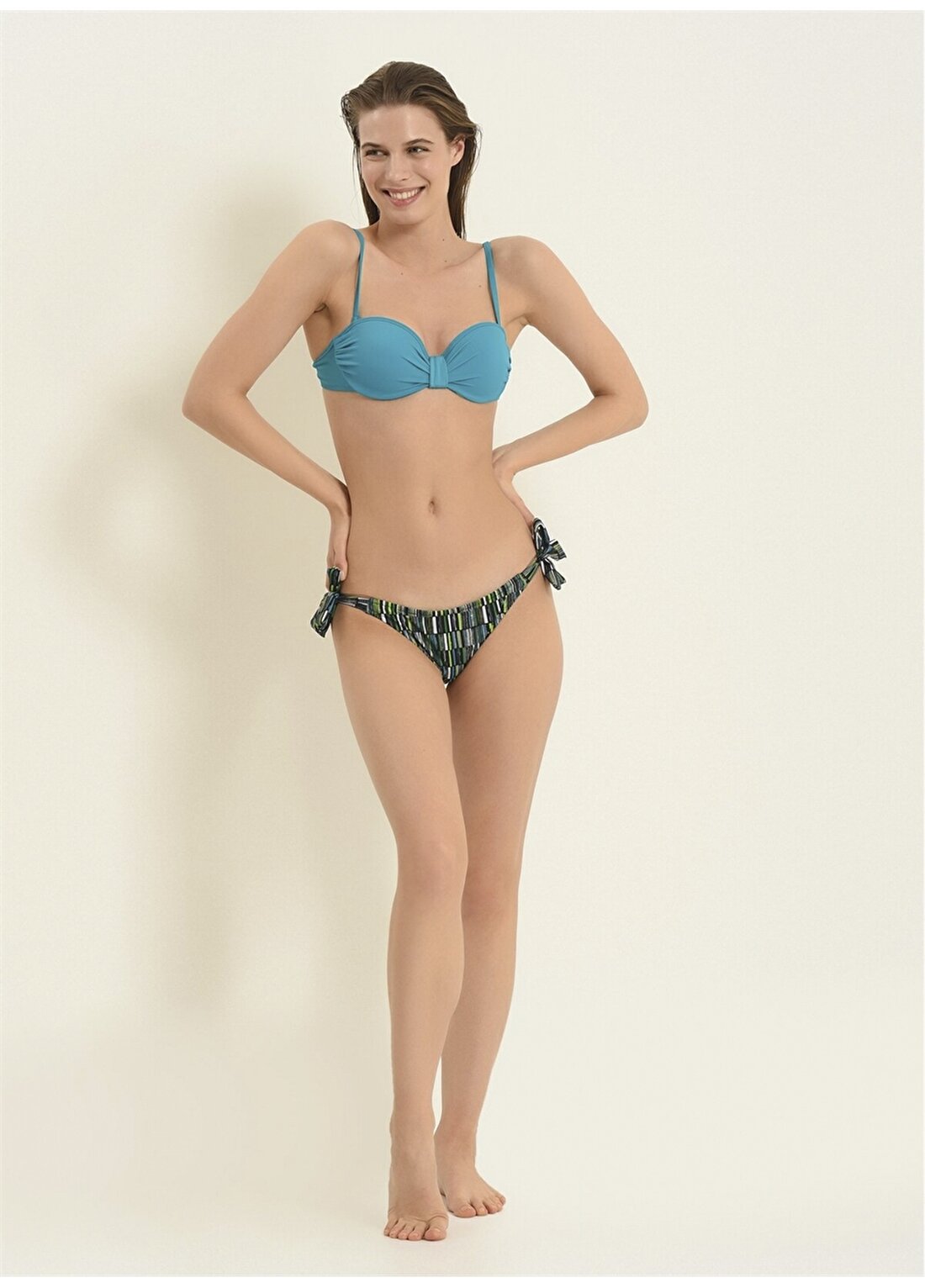 Morhipo Beach Mavi Kadın Bikini Takım 217334