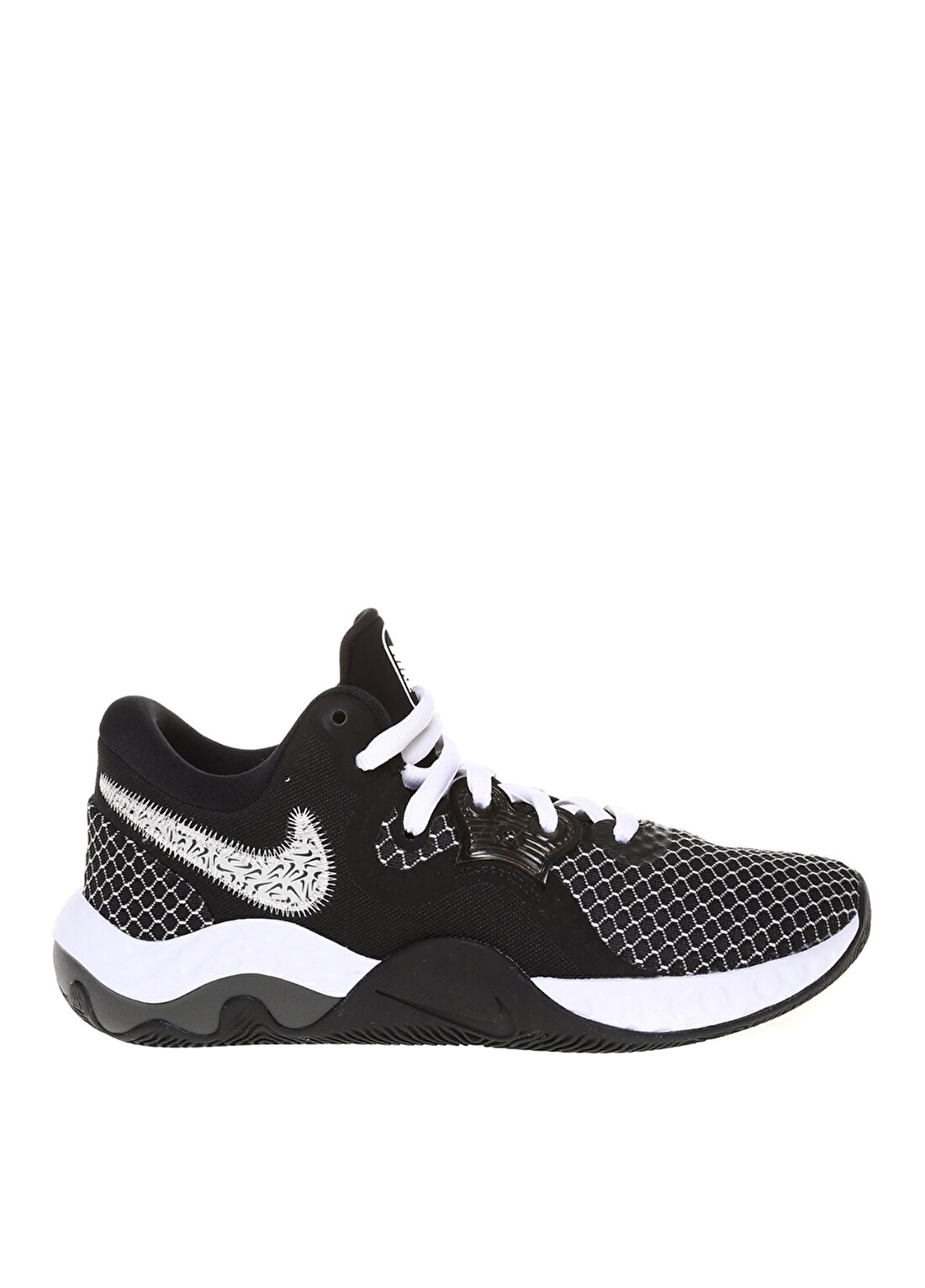 Nike CW3406-004NIKE Renew Elevate Iı Siyah - Beyaz - Gri Erkek Basketbol Ayakkabısı