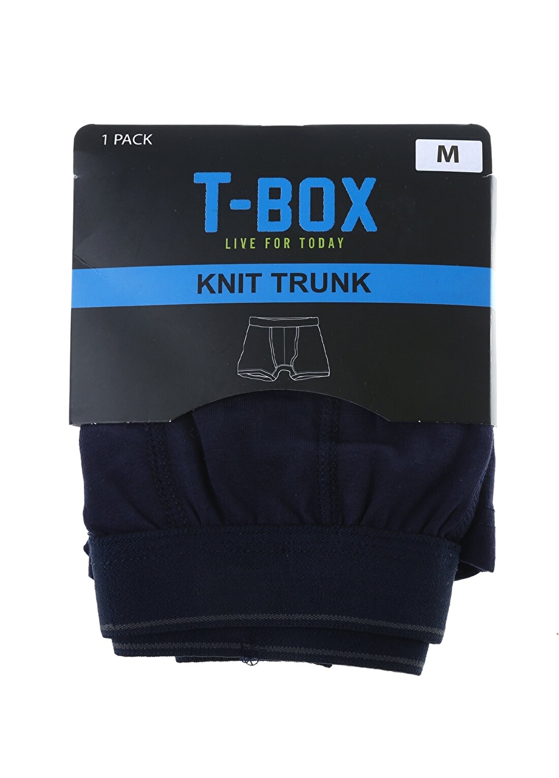 T-Box Standart Kalıp Lacivert Erkek Boxer - T-Box Bxr16